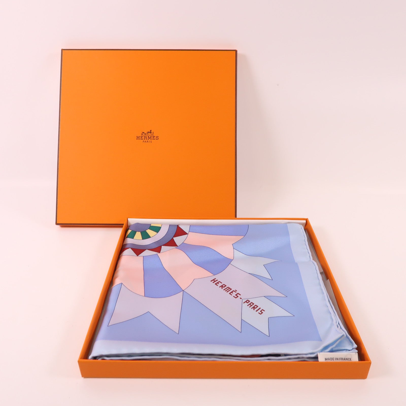 HERMES 絲質Scarf 90X90絲巾