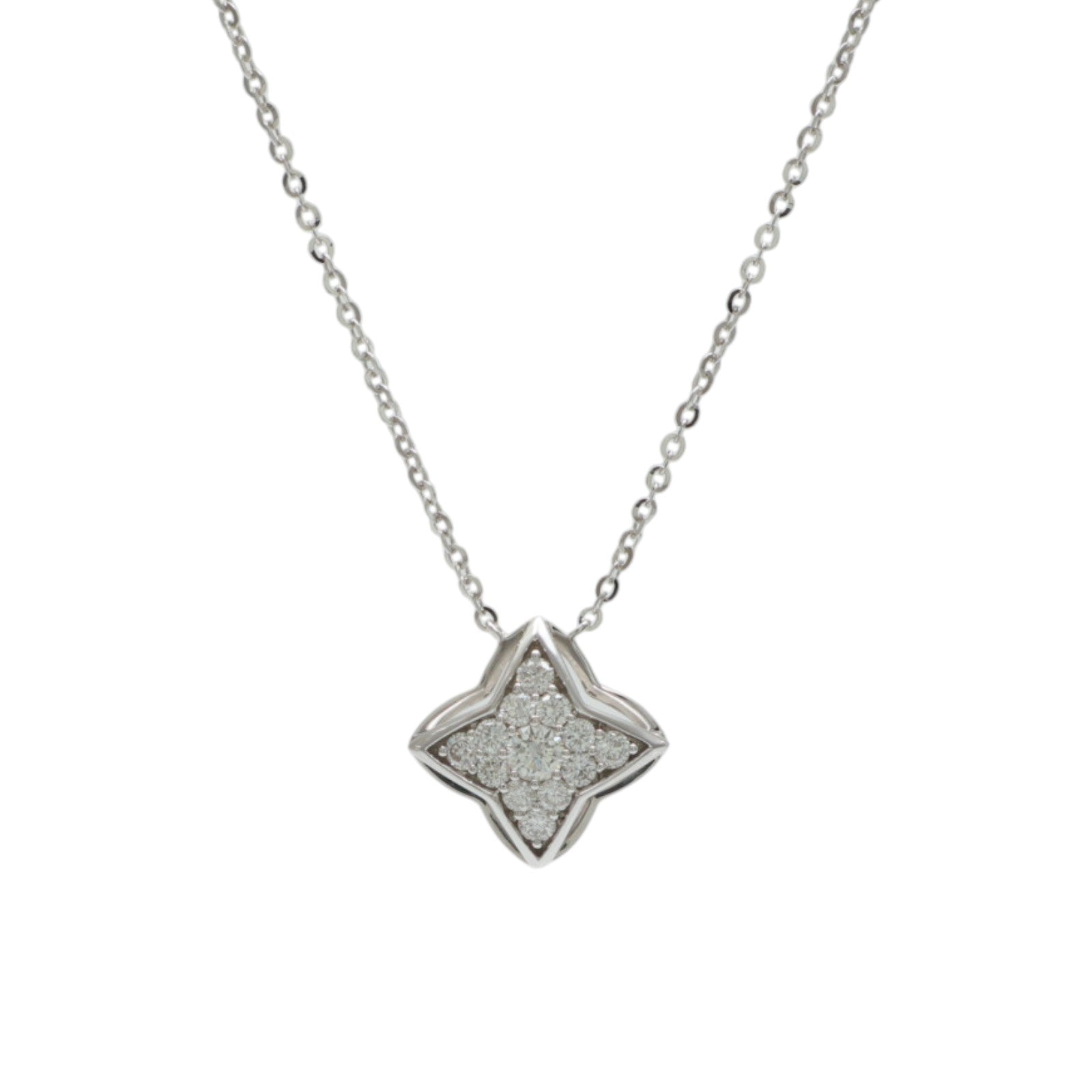 JEWELRY 18K白金Diamond Necklace鑽石項鍊
