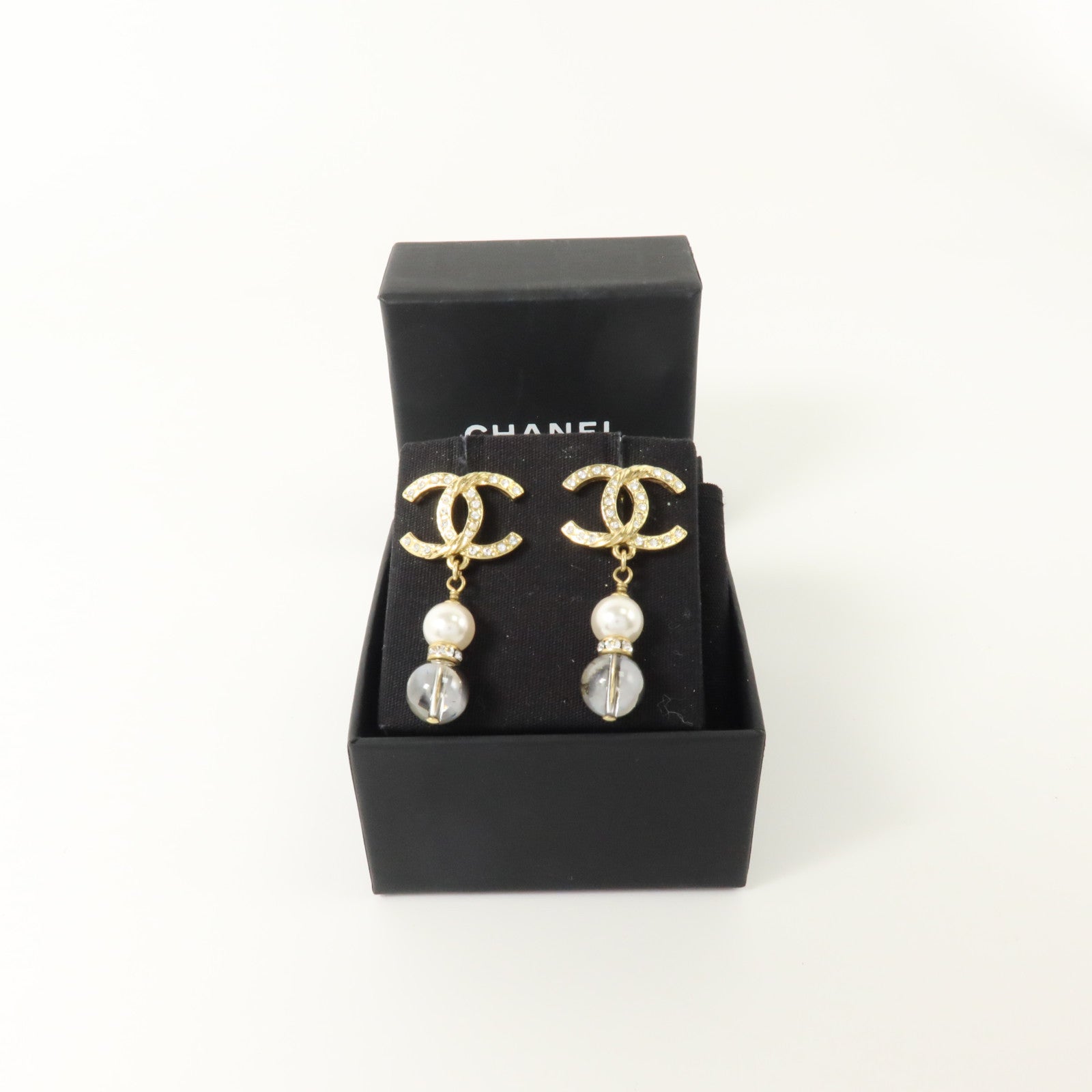 CHANEL PVC/金屬Earrings耳環