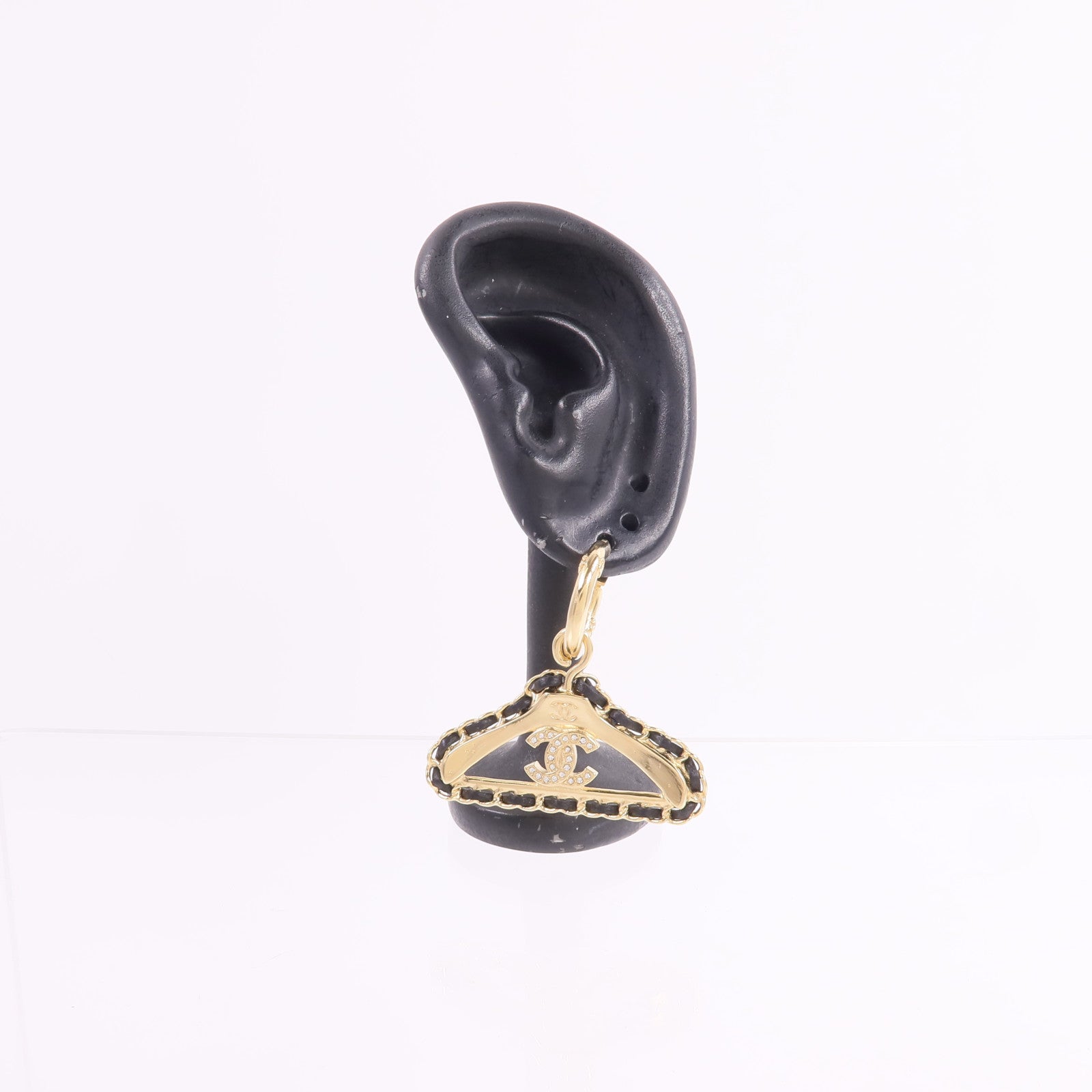 CHANEL 【激減優惠】金屬/羊皮皮革Earrings耳環