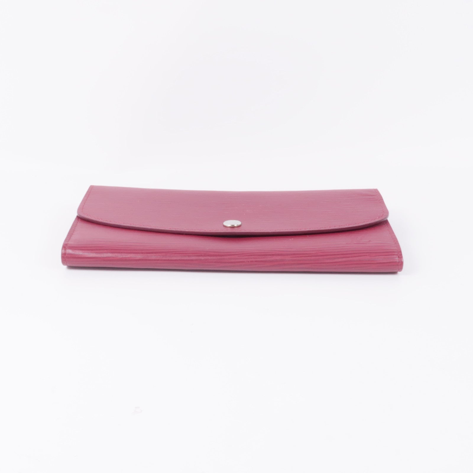 LOUIS VUITTON Epi Long Wallet銀扣長錢包