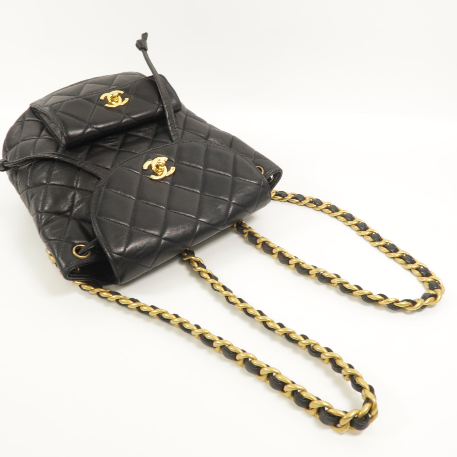 CHANEL 牛皮皮革Vintage Duma Backpack背包