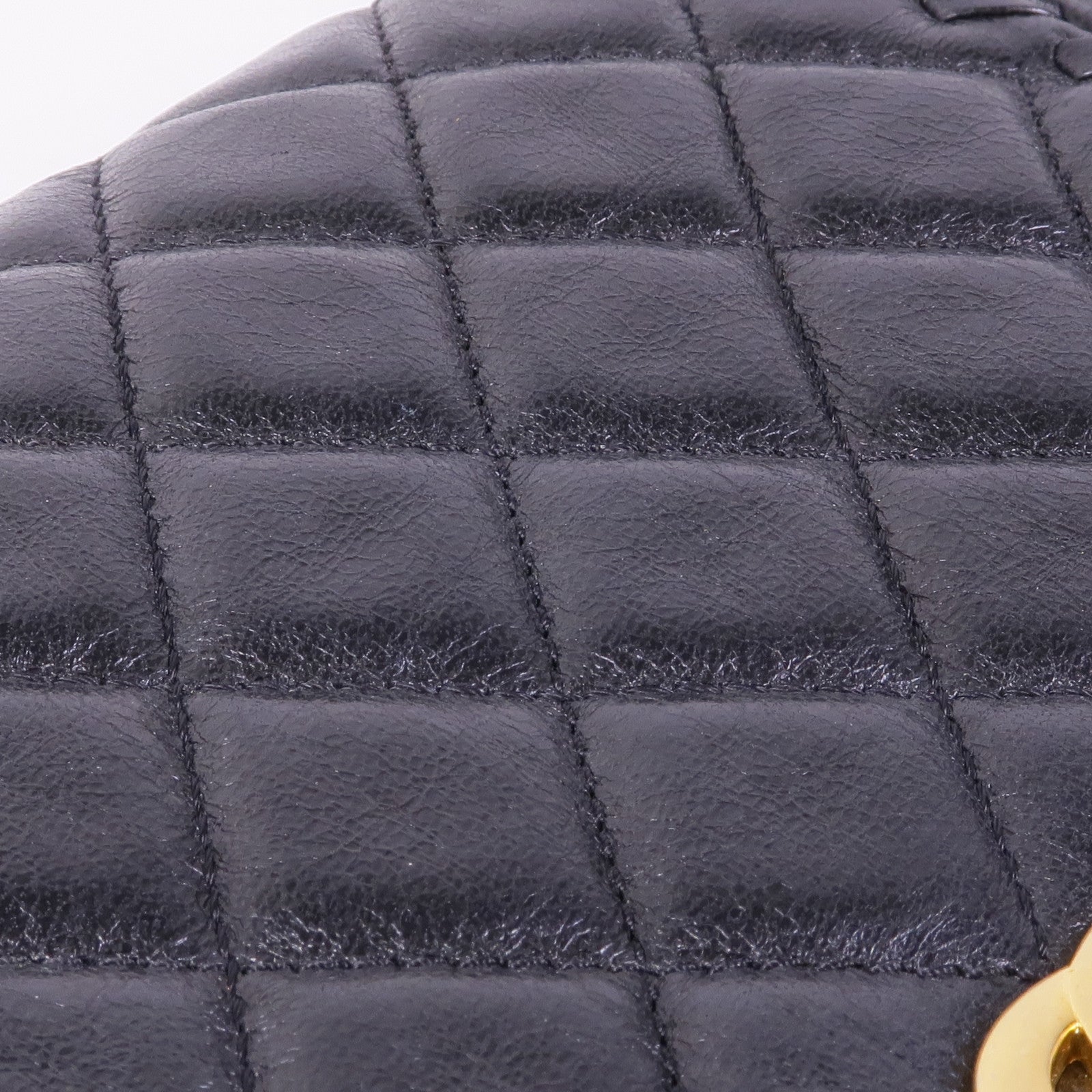 CHANEL 牛皮皮革Chain Shoulder金扣鏈帶肩背袋