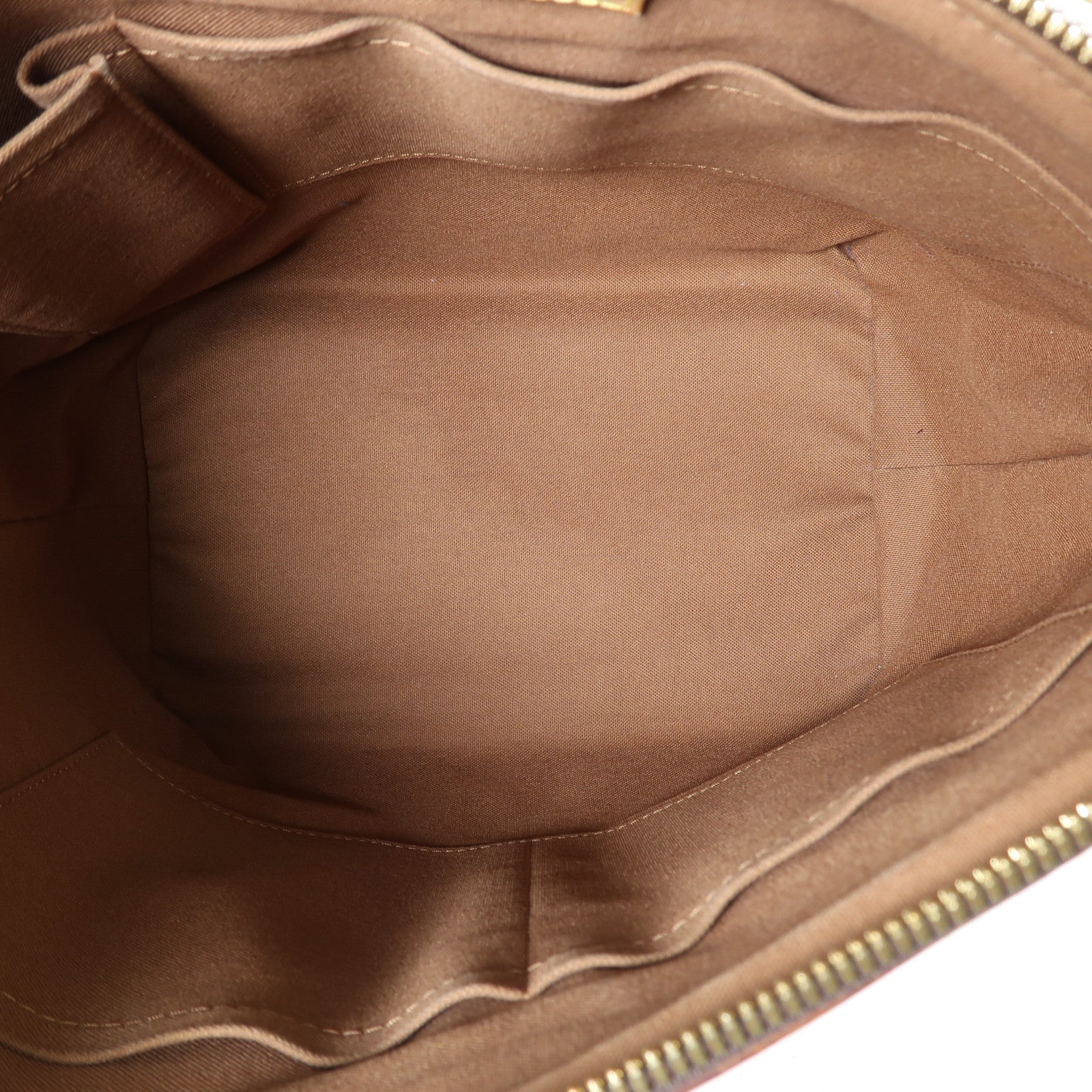 LOUIS VUITTON Monogram Palermo PM金扣手挽肩背兩用袋啡色