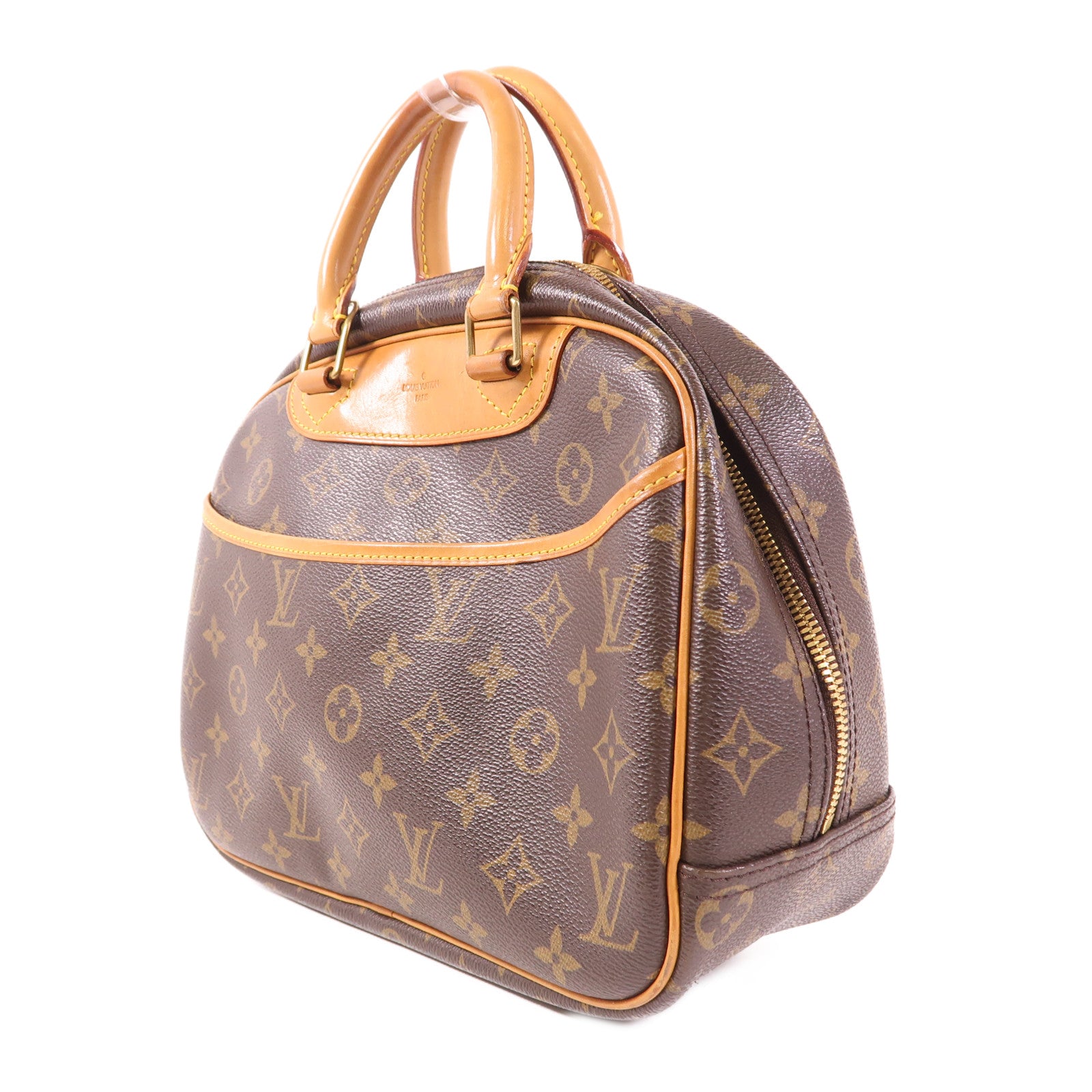 LOUIS VUITTON Monogram Trouville金扣手挽袋