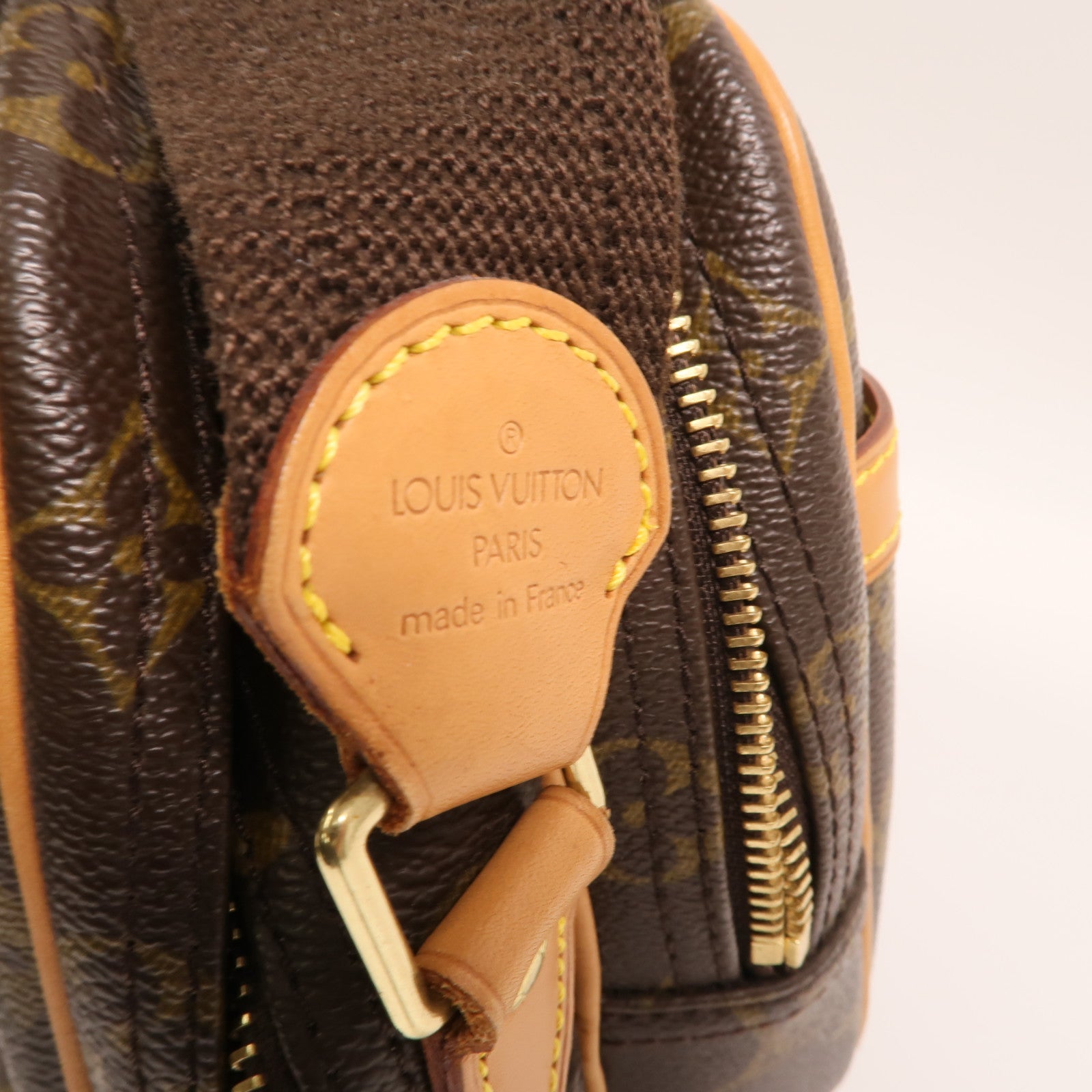 LOUIS VUITTON Monogram Reporter PM金扣肩背袋