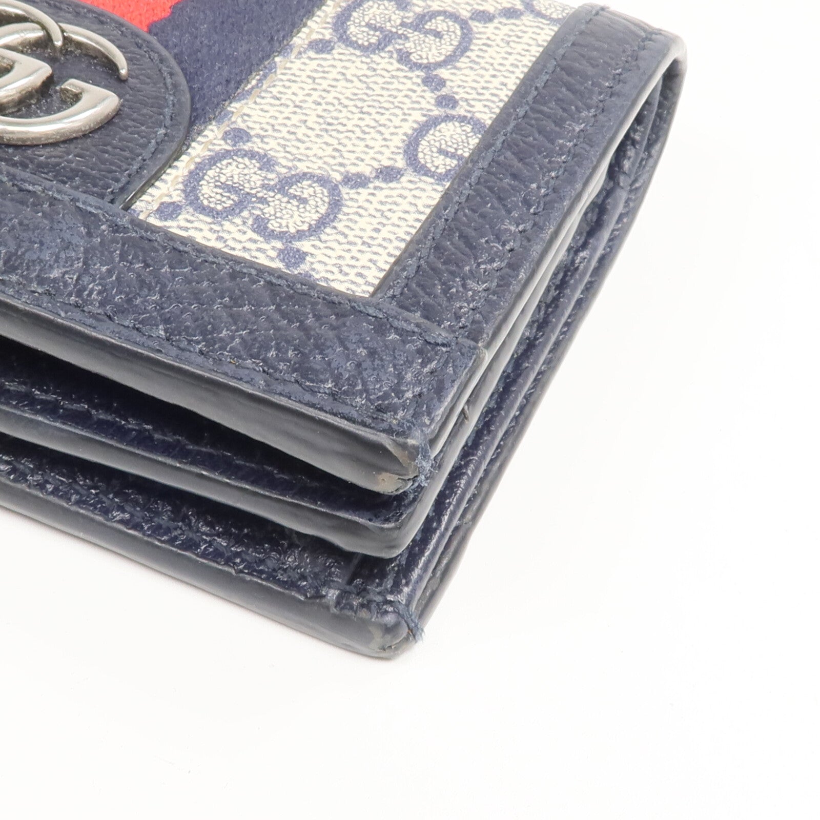 GUCCI 塗層帆布Ophidia Card Case卡片套