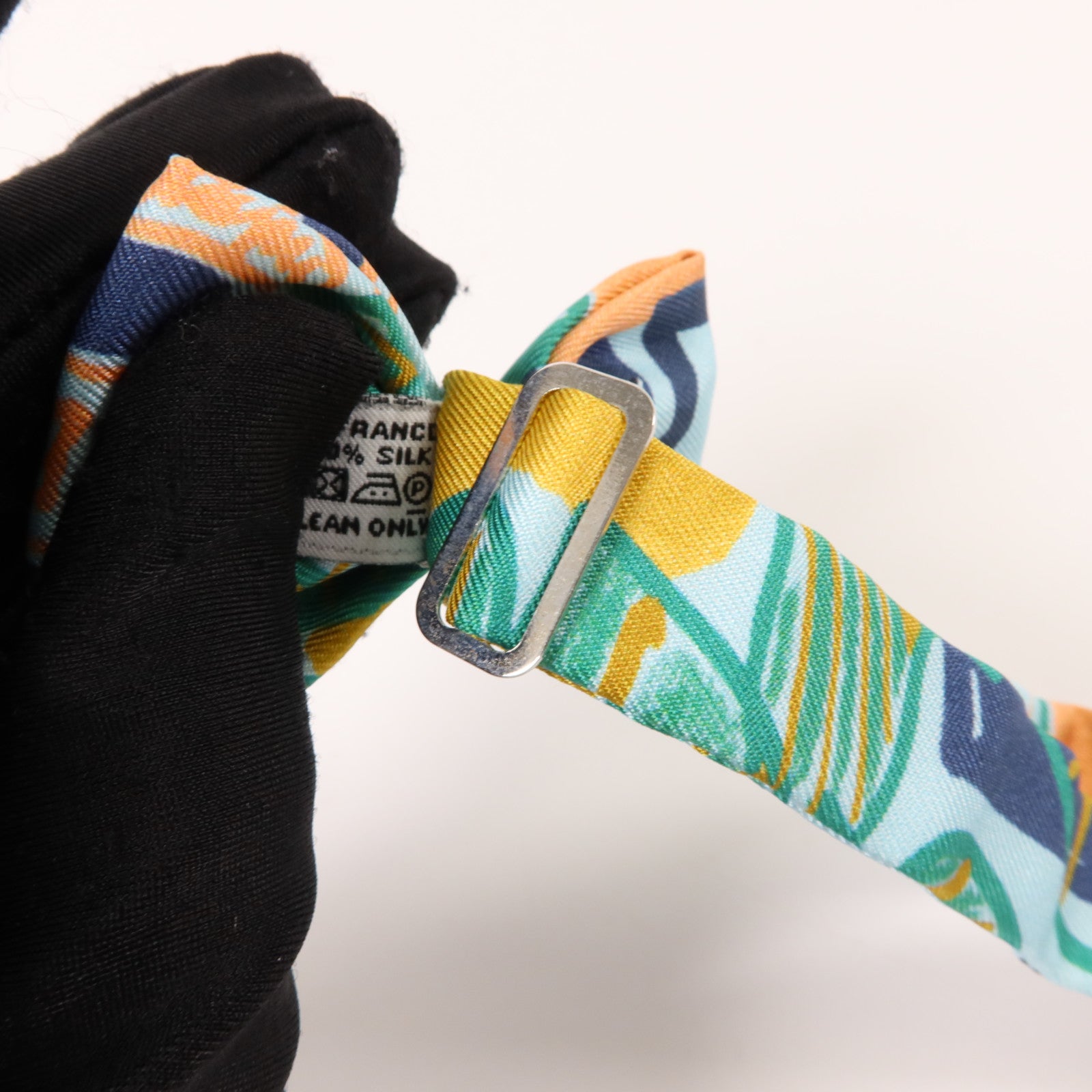 HERMES 絲質Bowtie領結