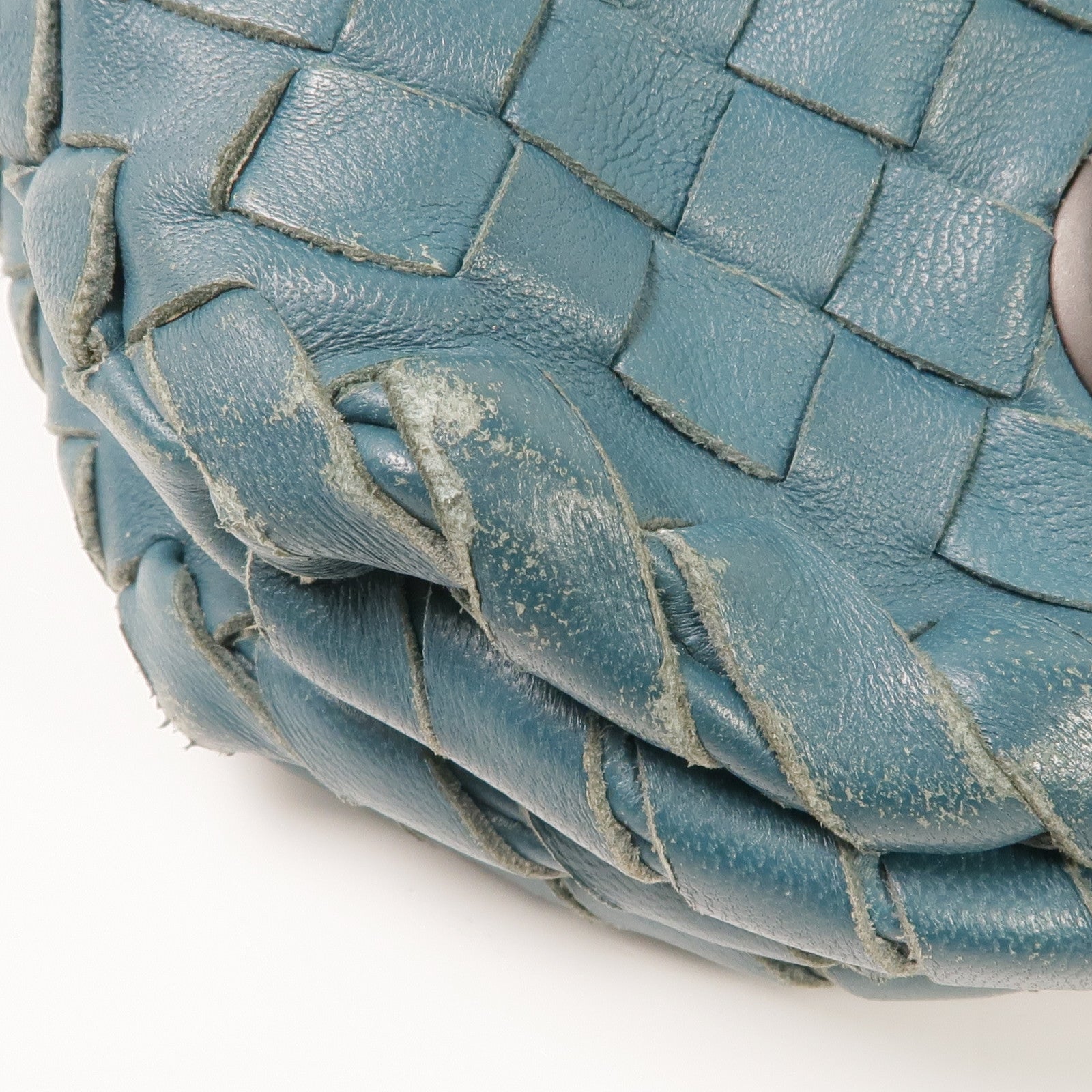 BOTTEGA VENETA 織紋皮革Chain Shoulder鏈帶肩背袋