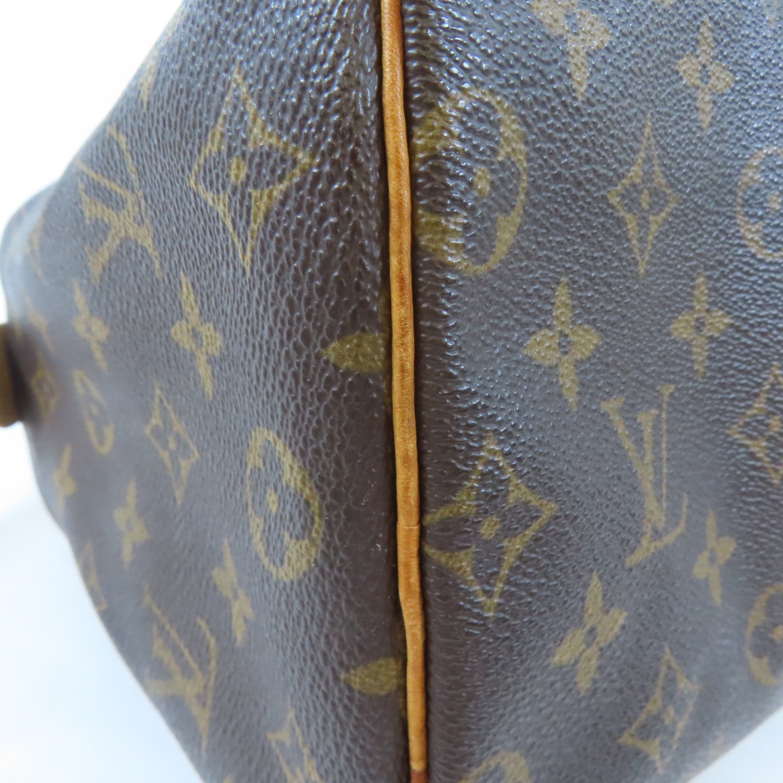 LOUIS VUITTON Monogram Speedy 25金扣手挽袋啡色