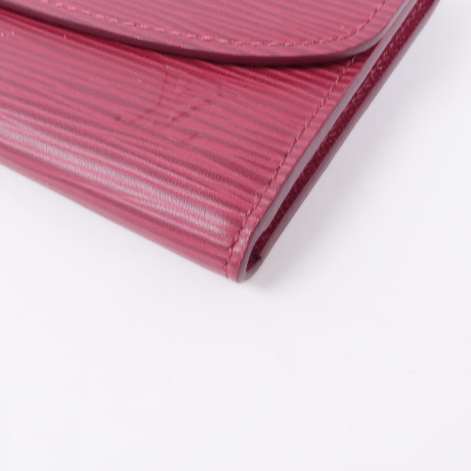 LOUIS VUITTON LV SHW Long Wallet M60851 Epi Red