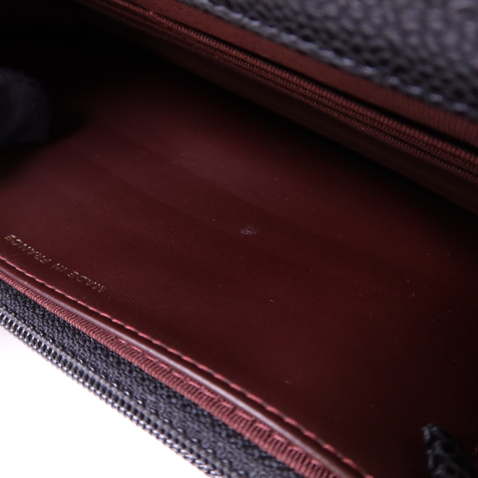 CHANEL 牛皮皮革Wallet On Chain金扣鏈帶肩背袋