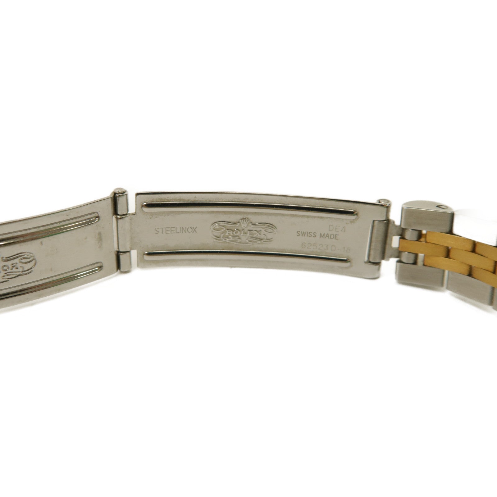 ROLEX Datejust 26mm 18K黃金/不鏽鋼手錶自動機芯白色