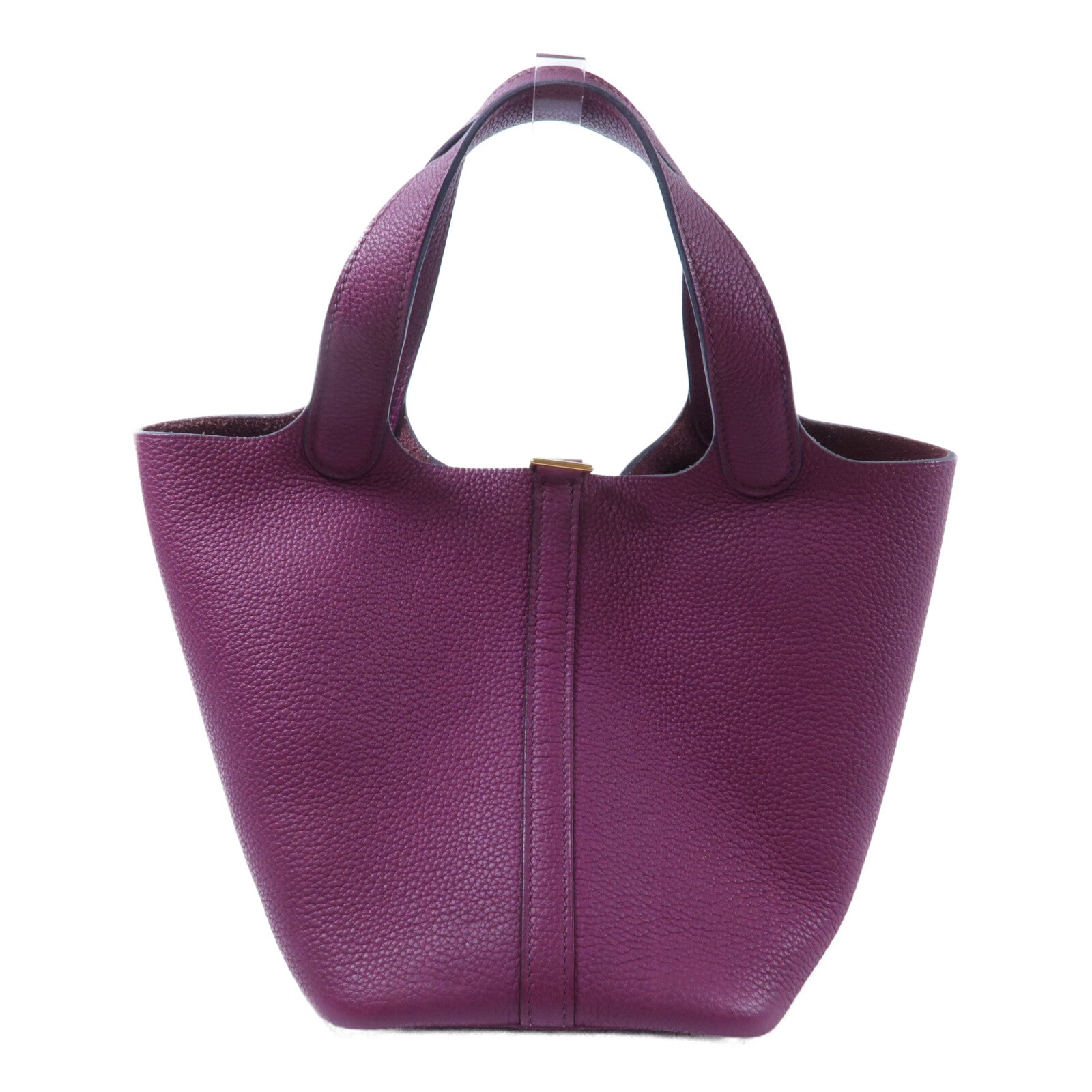 HERMES Maurice皮革Picotin PM手挽袋Anemone