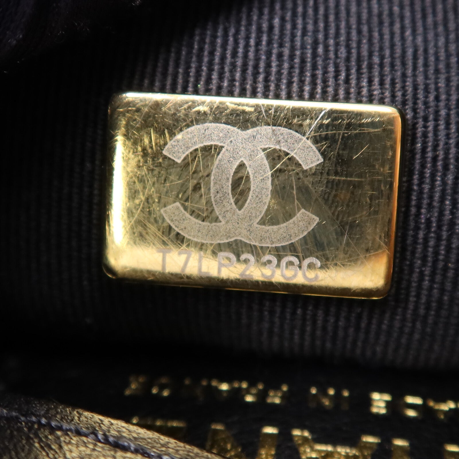 CHANEL 牛皮皮革Chain Shoulder Bag金扣鏈帶手挽肩背兩用袋