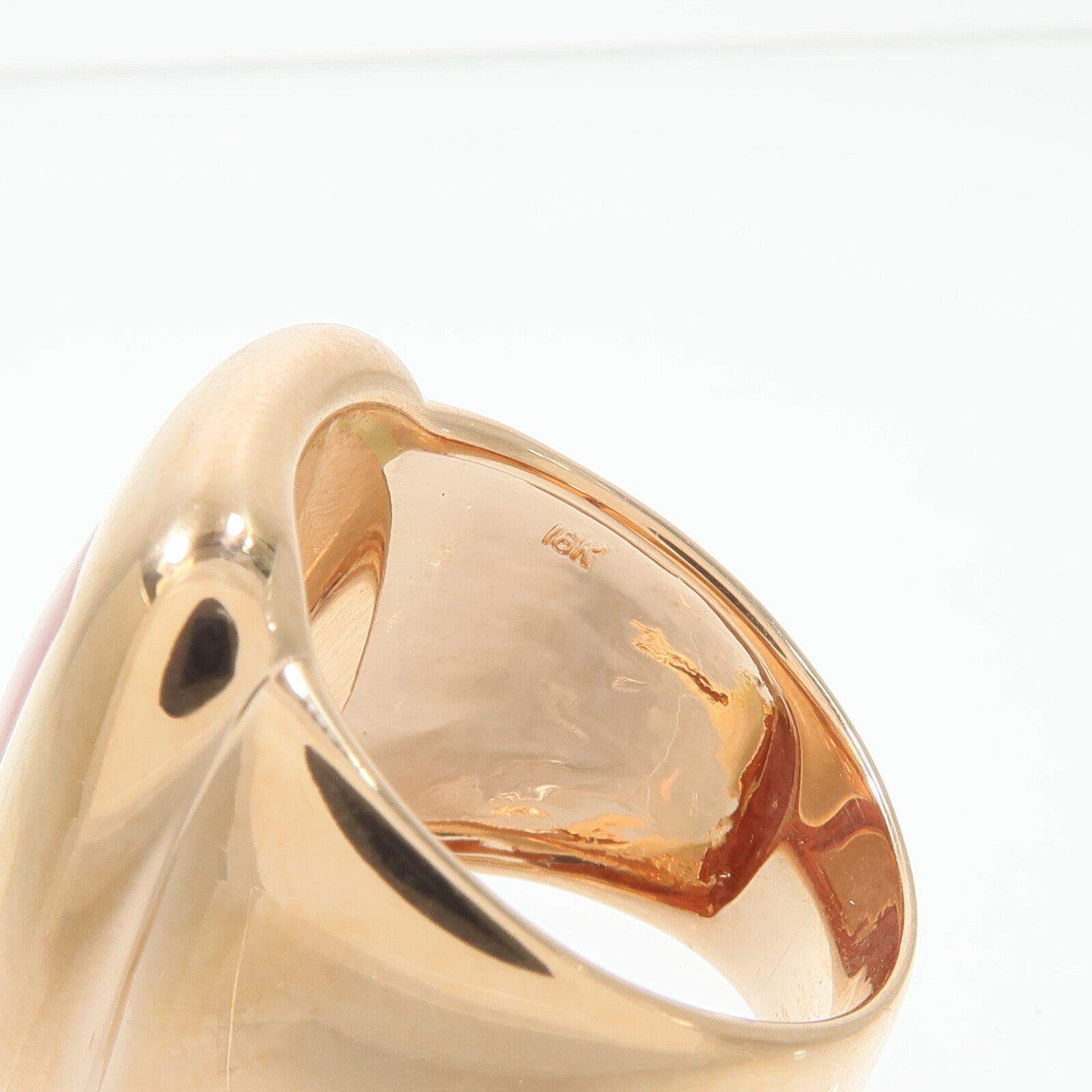 JEWELRY 18K玫瑰金Mother of Pearl Ring珍珠母貝戒指
