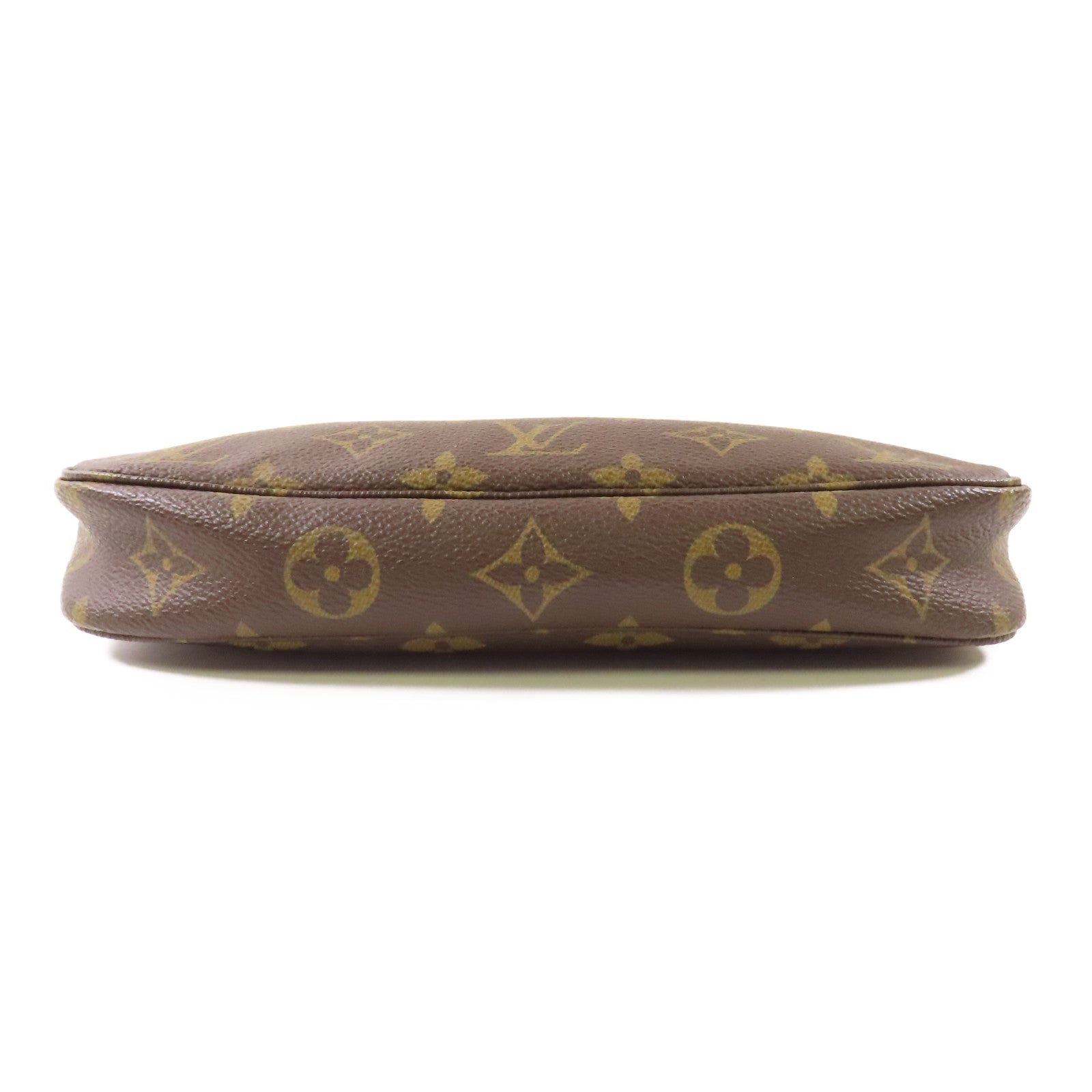 LOUIS VUITTON Monogram Pochette Accessoires金扣手挽袋