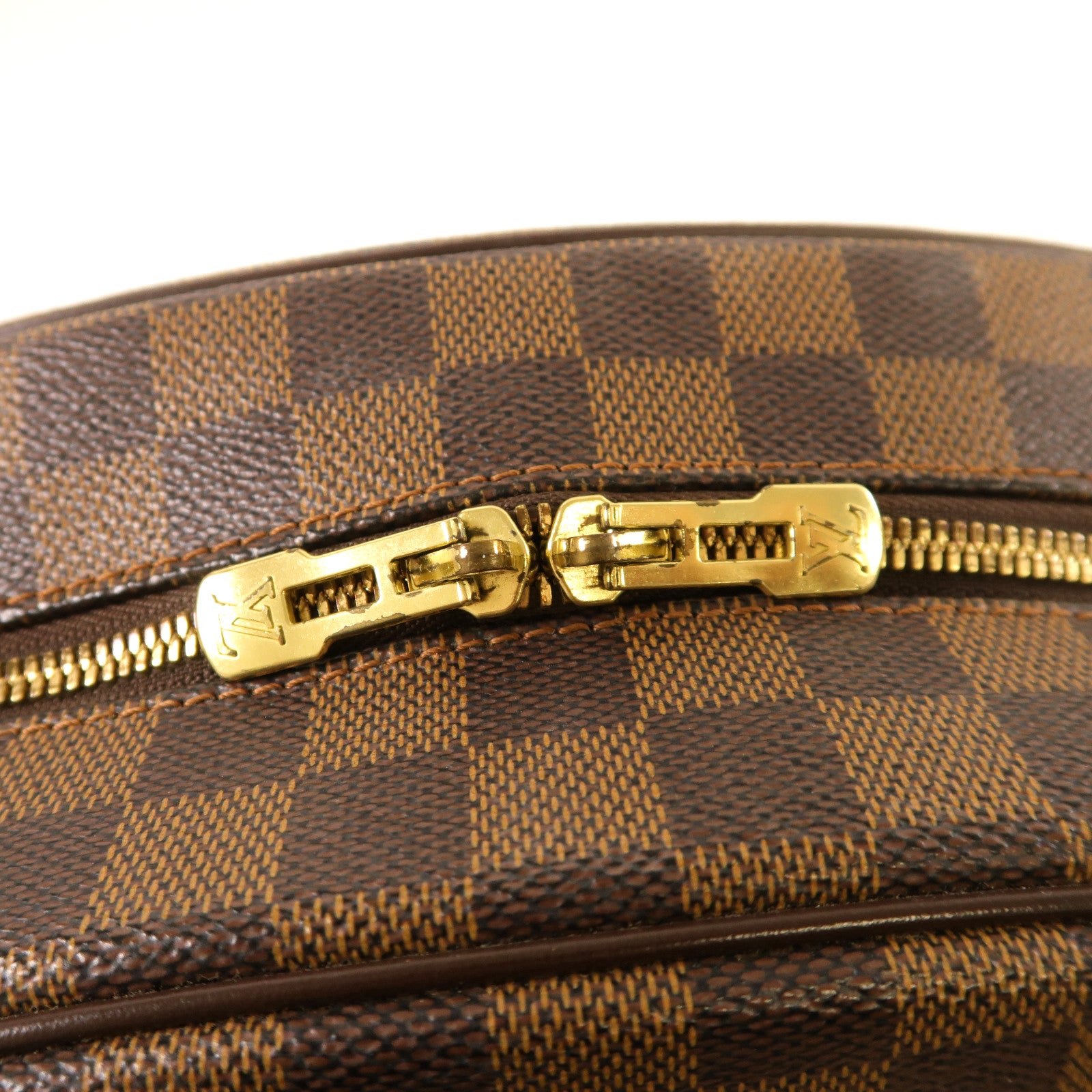 LOUIS VUITTON **【激減優惠】Damier Ebene Nolita 24金扣手挽袋啡色