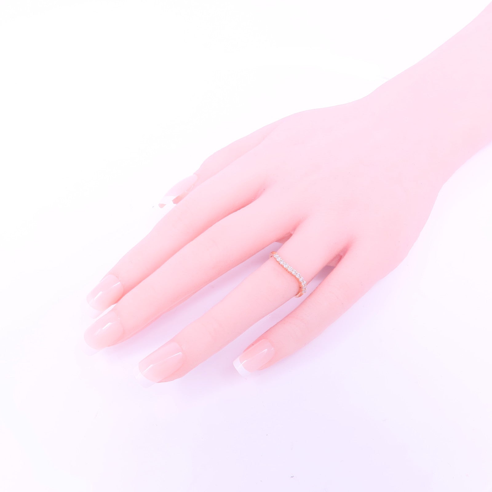 JEWELRY 18K玫瑰金Diamond Ring鑽石戒指US#6.5