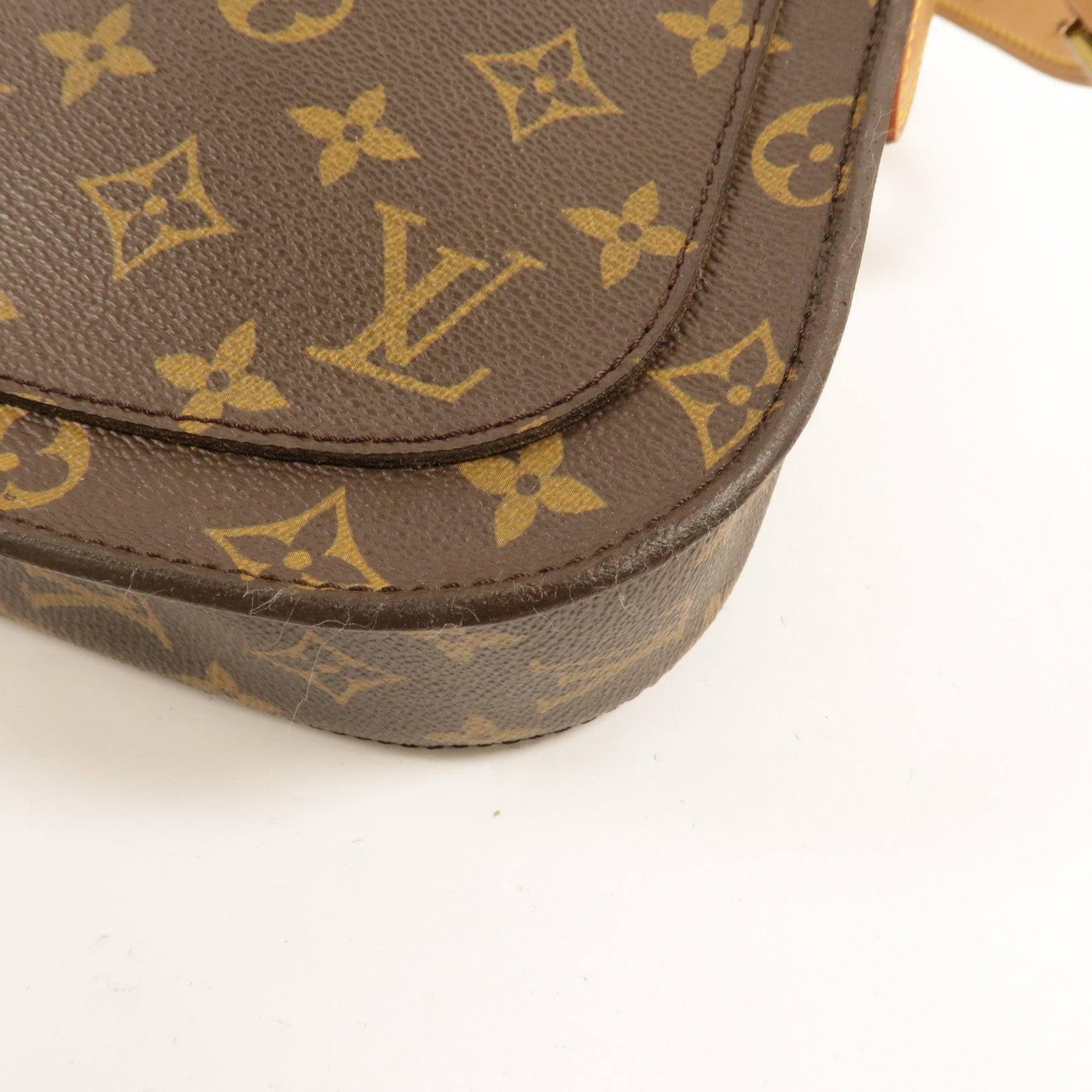 LOUIS VUITTON Monogram Saint Cloud GM金扣肩背袋