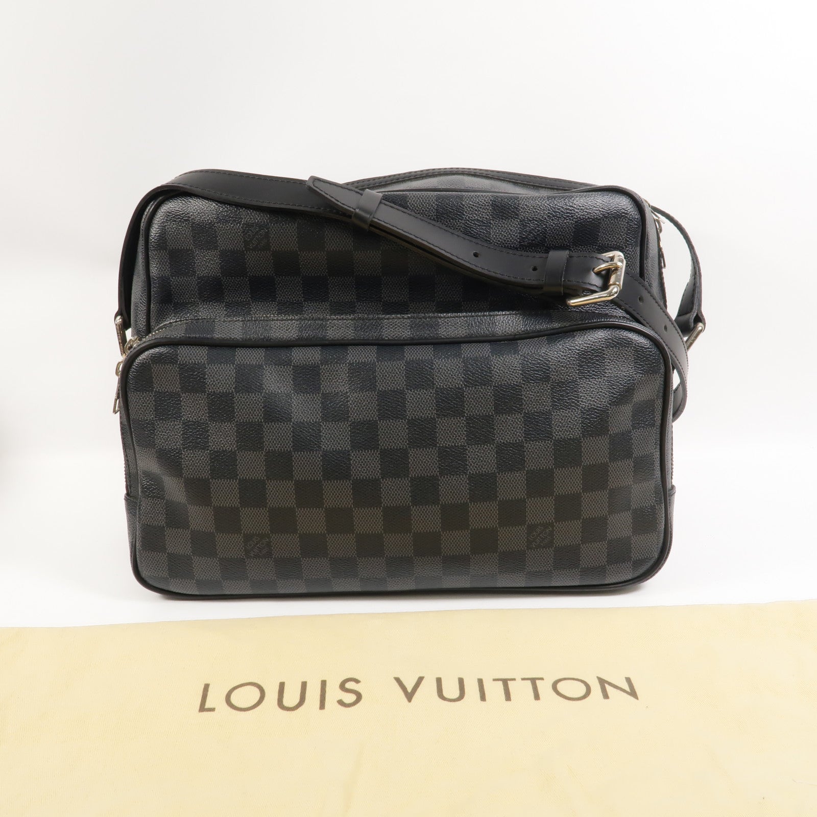 LOUIS VUITTON Damier Graphite Ieoh肩背袋