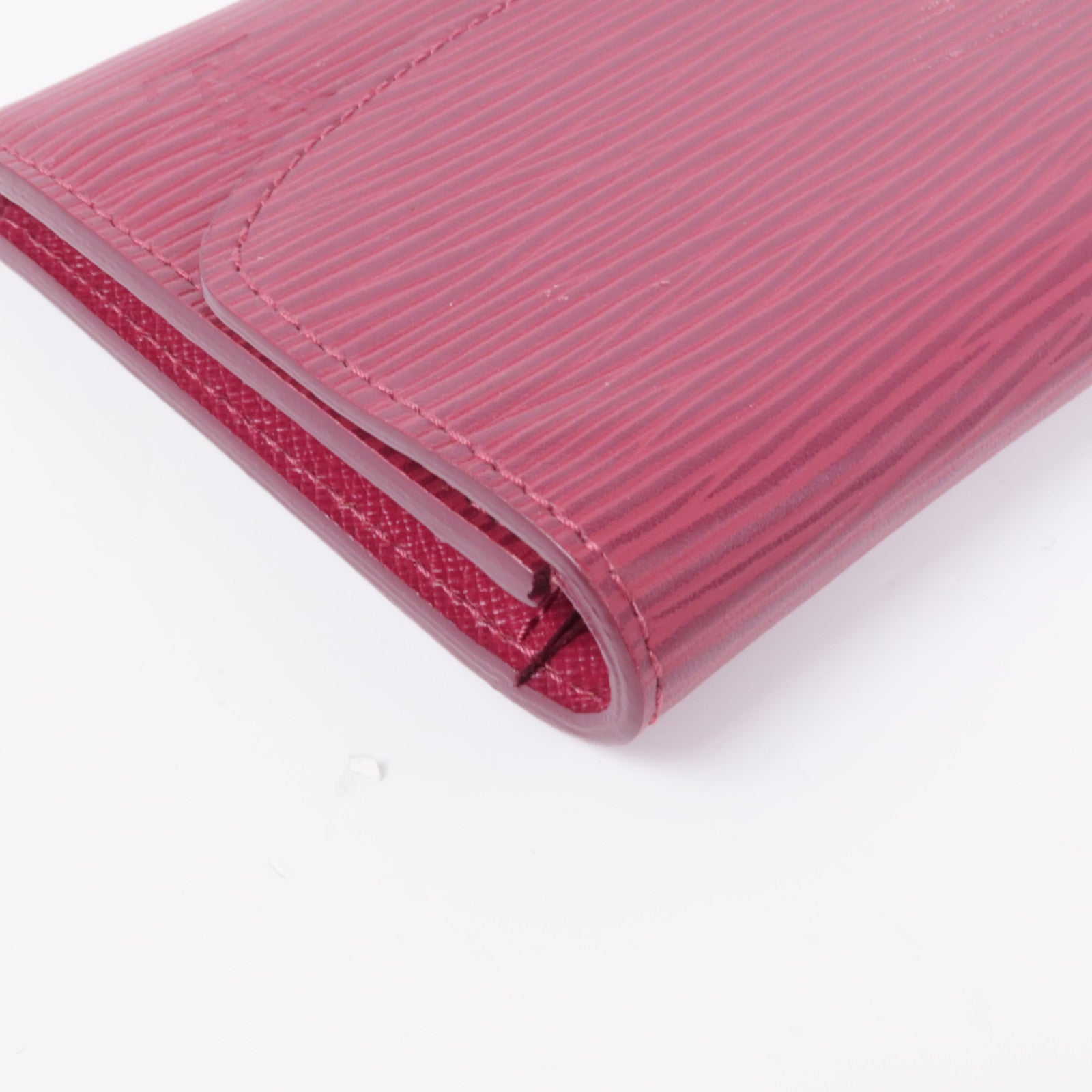 LOUIS VUITTON LV SHW Long Wallet M60851 Epi Red
