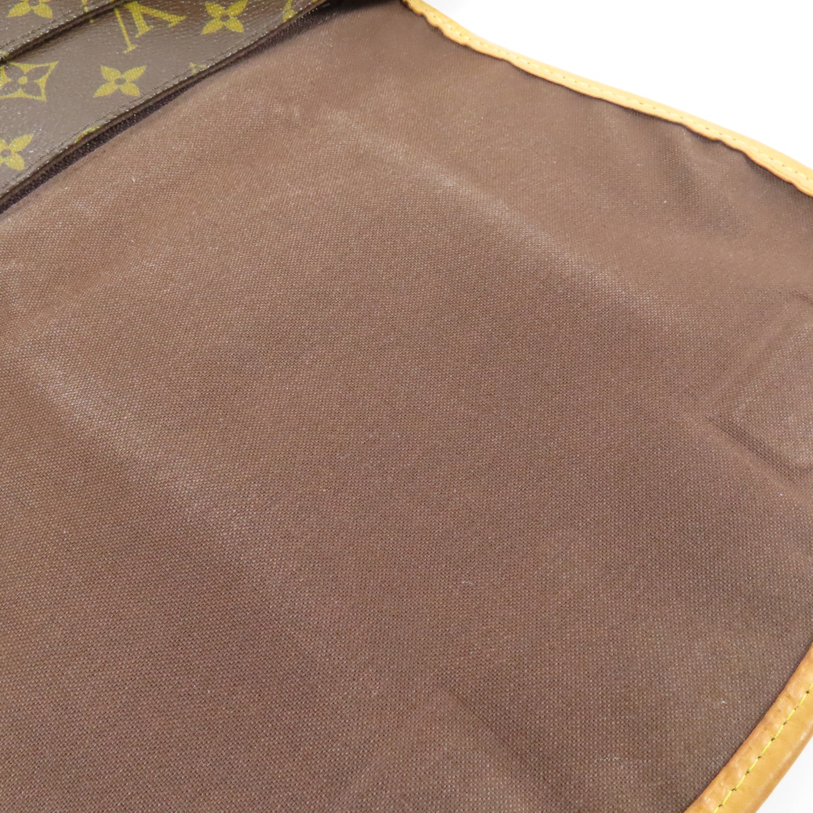 LOUIS VUITTON Monogram Menilmontant金扣肩背袋棕色