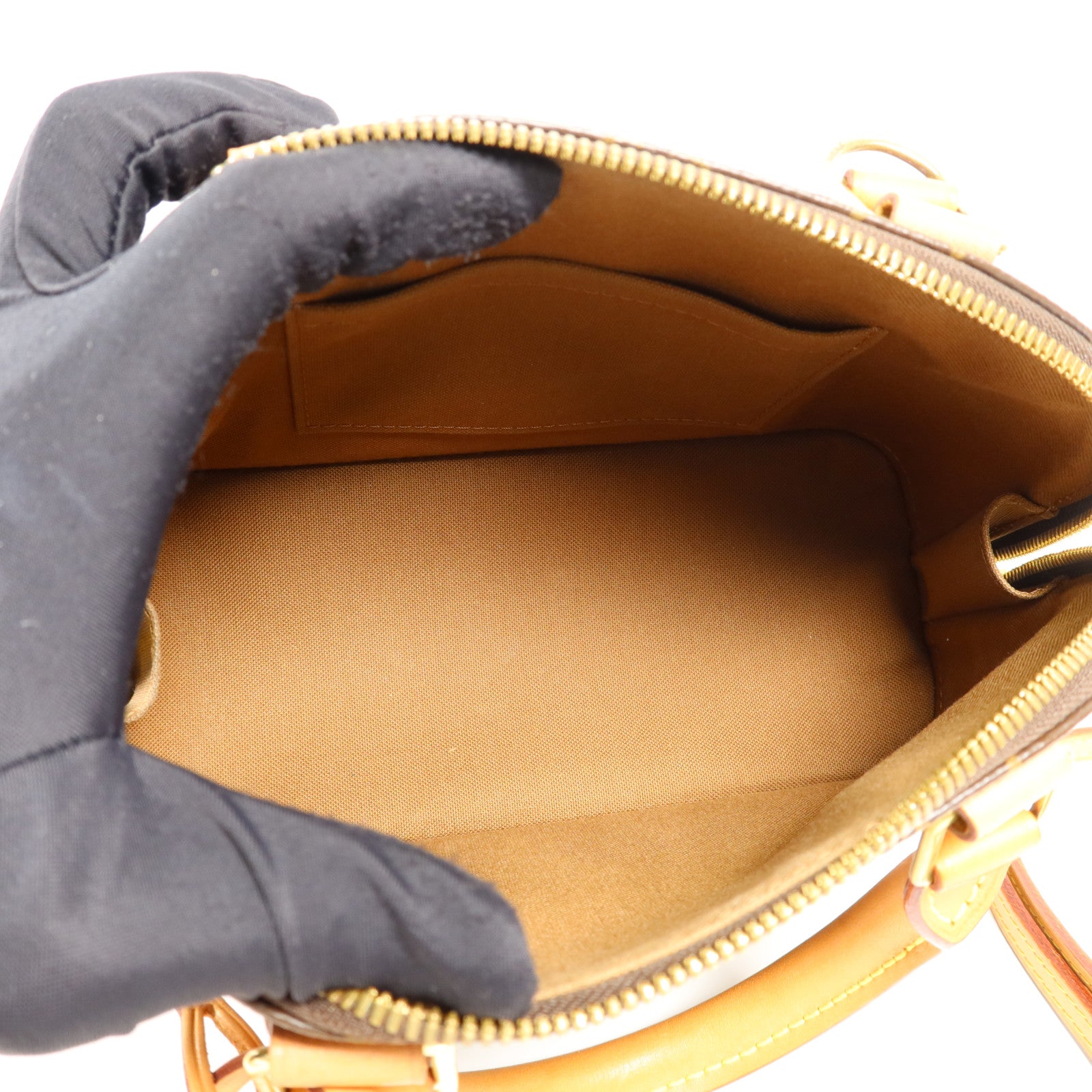 LOUIS VUITTON Monogram Alma BB金扣手挽肩背兩用袋