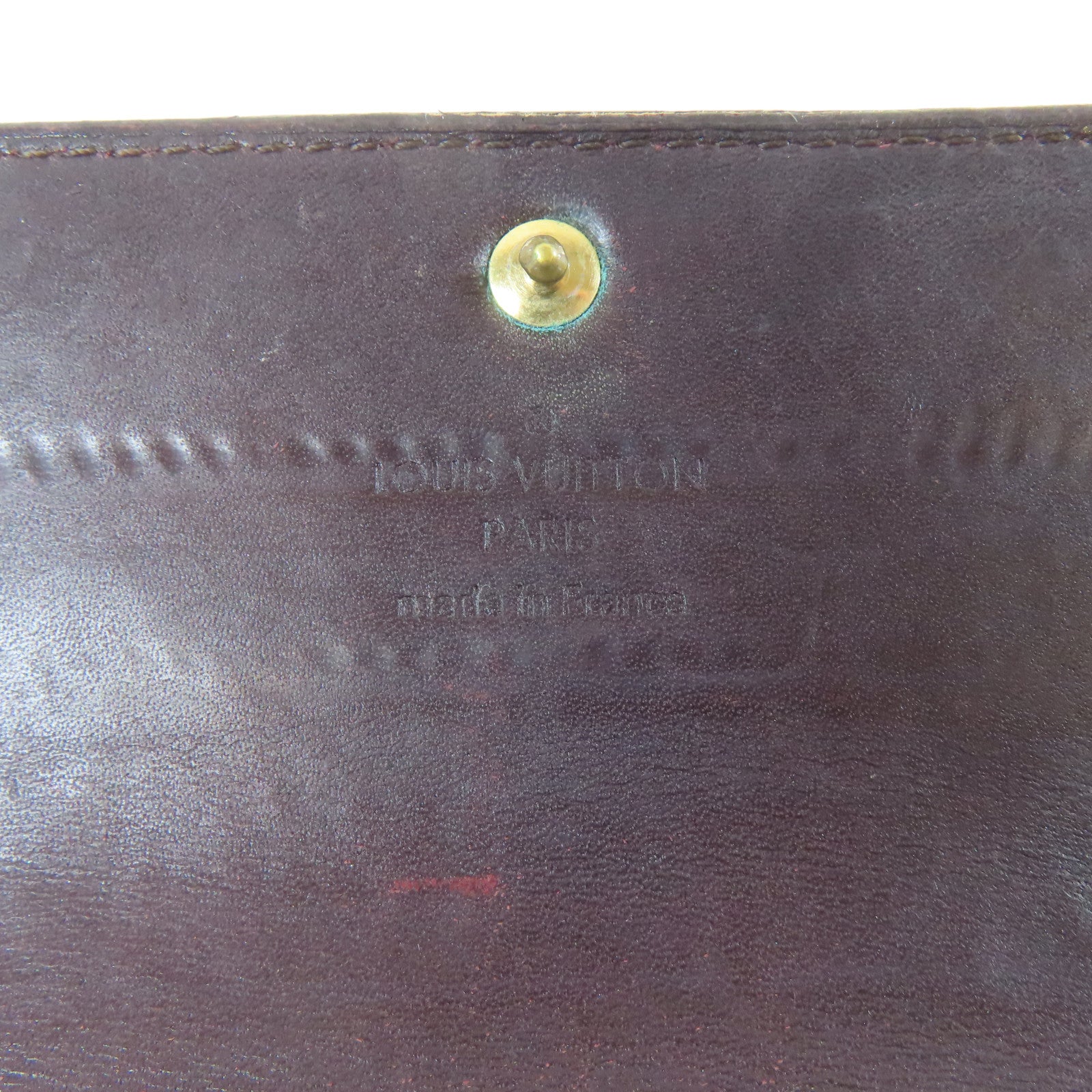 LOUIS VUITTON 【激減優惠】Vernis Long Wallet金扣長錢包黑色