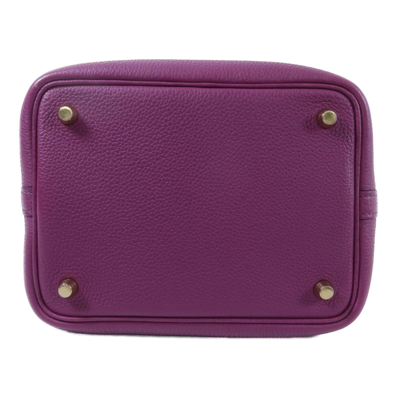 HERMES Maurice皮革Picotin PM手挽袋Anemone