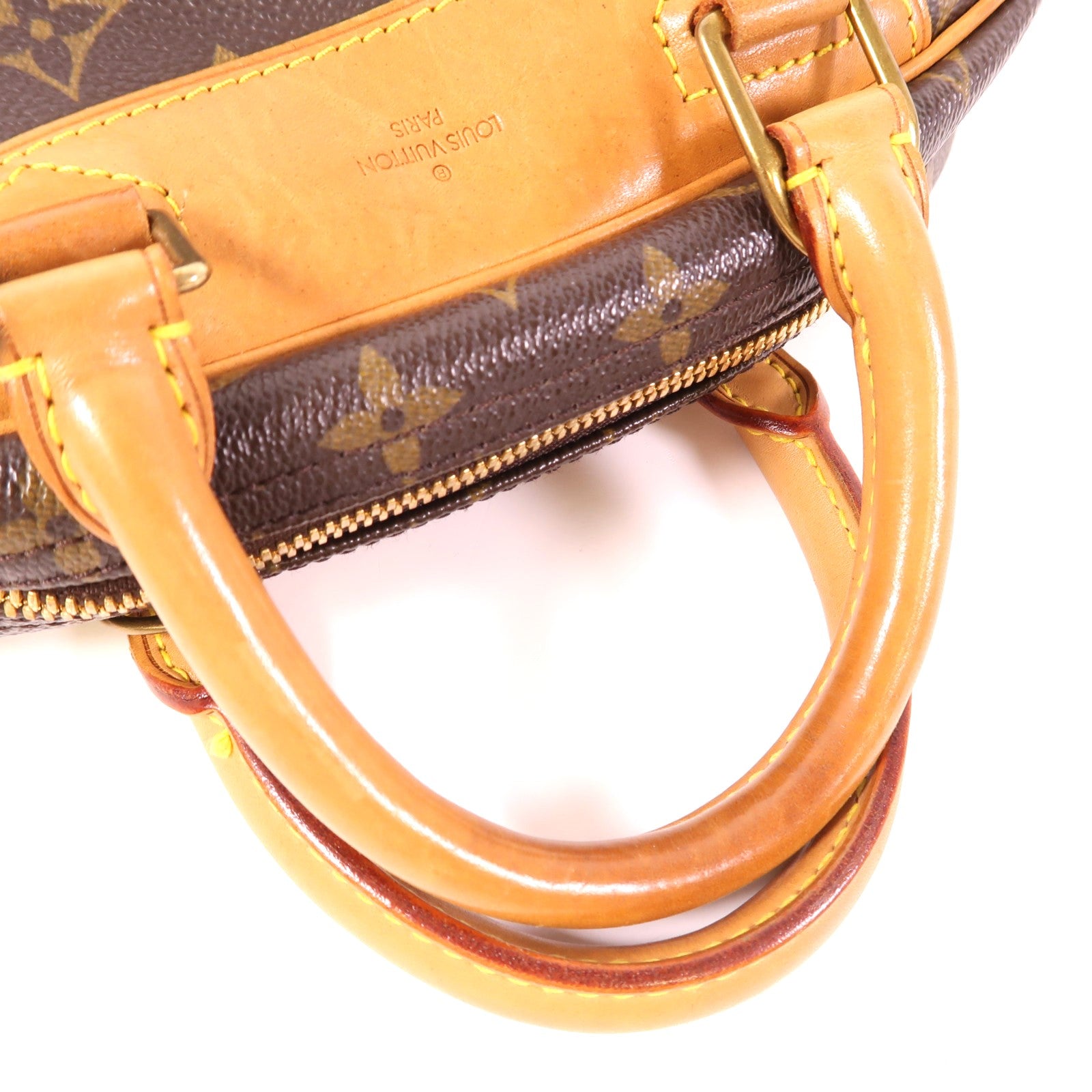 LOUIS VUITTON Monogram Trouville金扣手挽袋