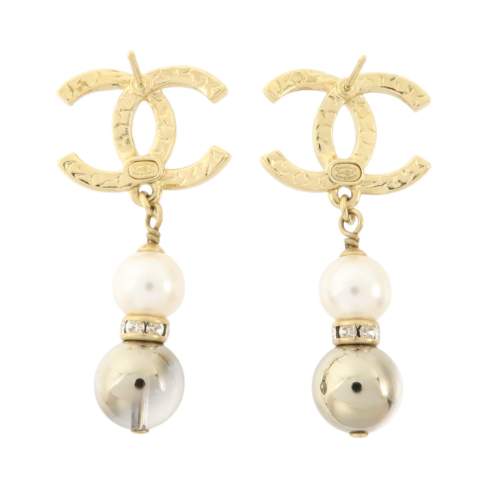 CHANEL PVC/金屬Earrings耳環