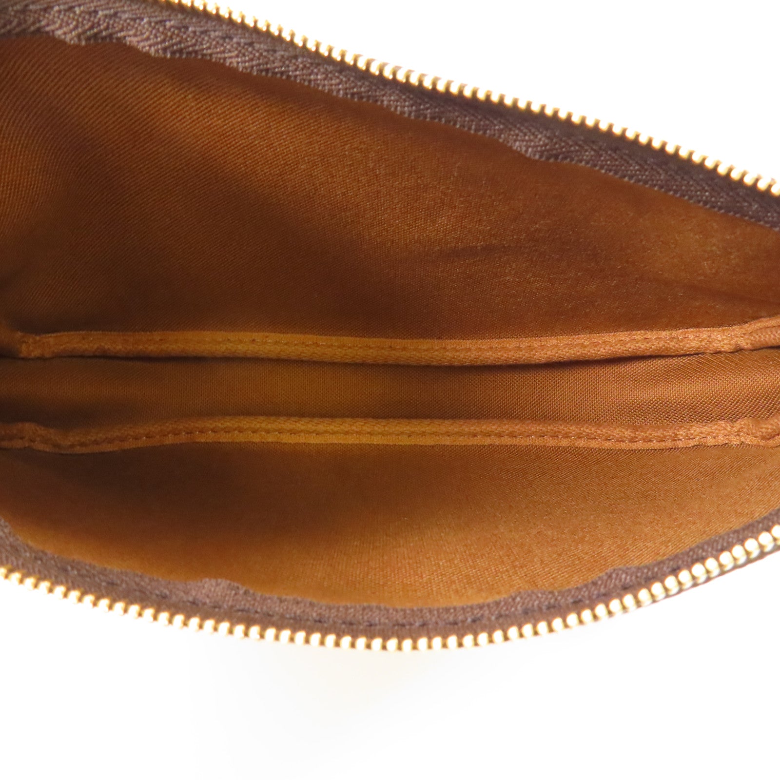 LOUIS VUITTON Monogram Pochette Accessoires金扣手挽袋