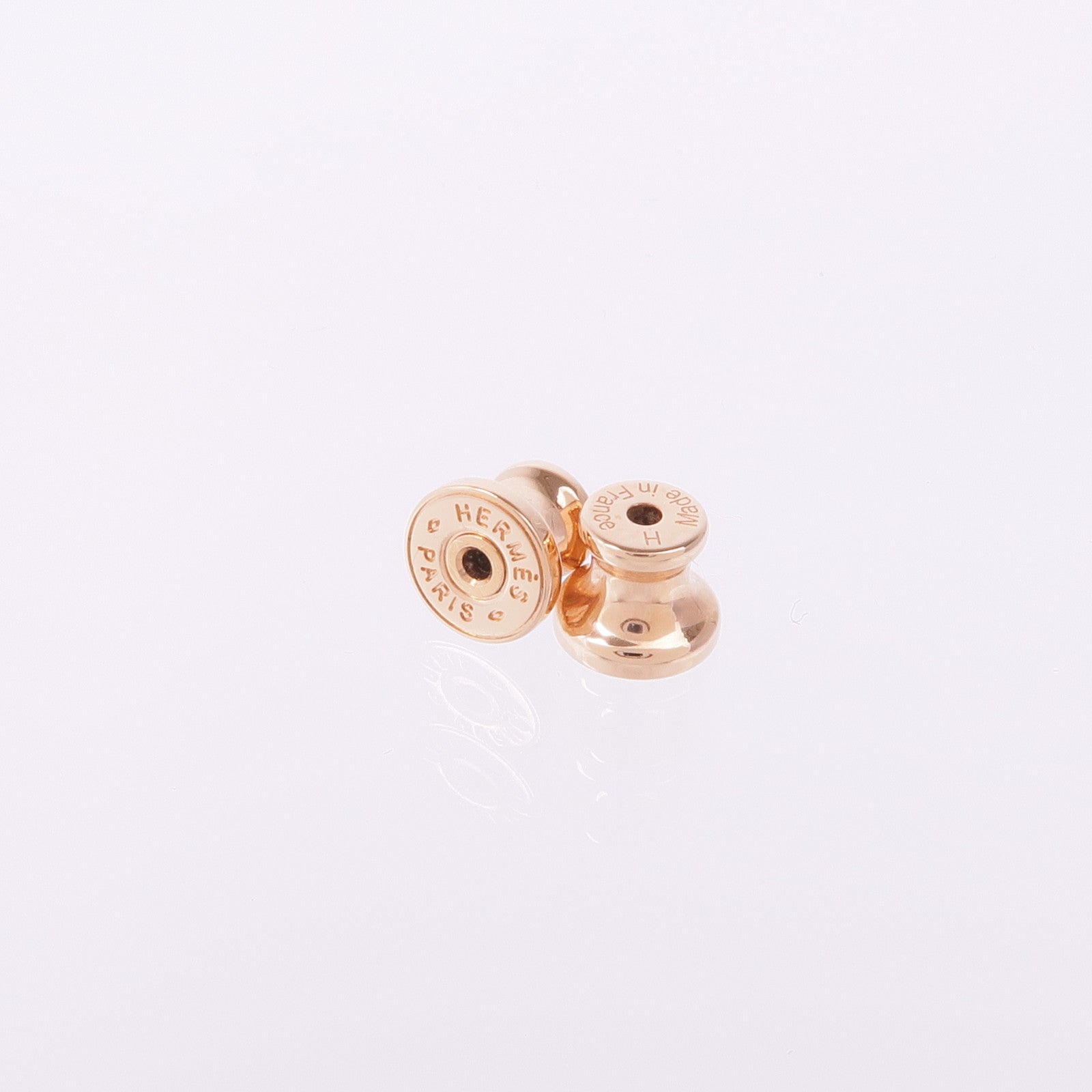 HERMES 金屬Mini Pop H Earrings耳環Chai