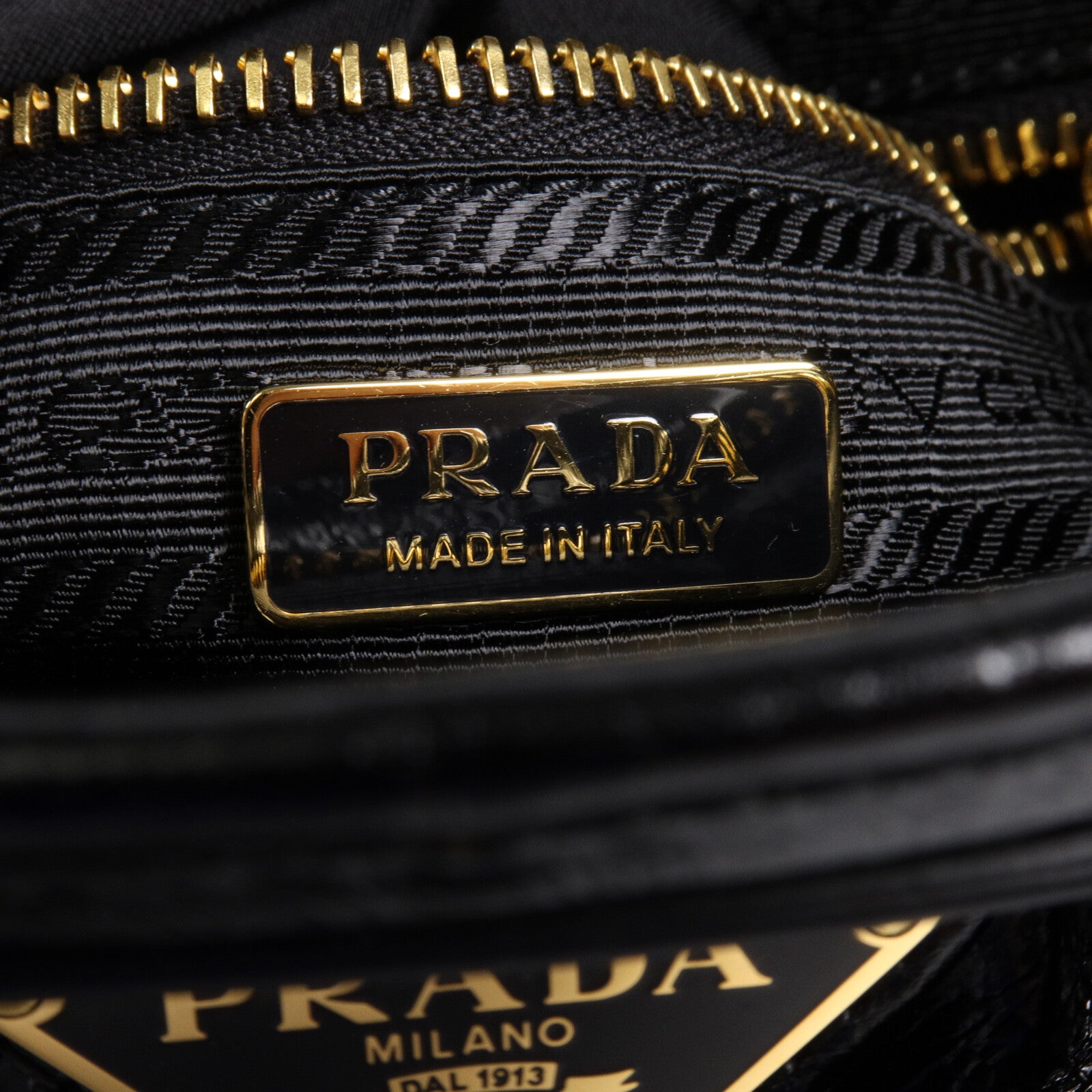 PRADA 牛皮皮革Bonnie Mini手挽肩背兩用袋