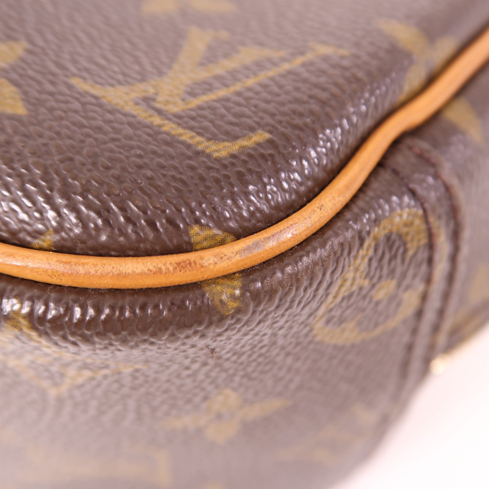 LOUIS VUITTON Monogram Trouville金扣手挽袋