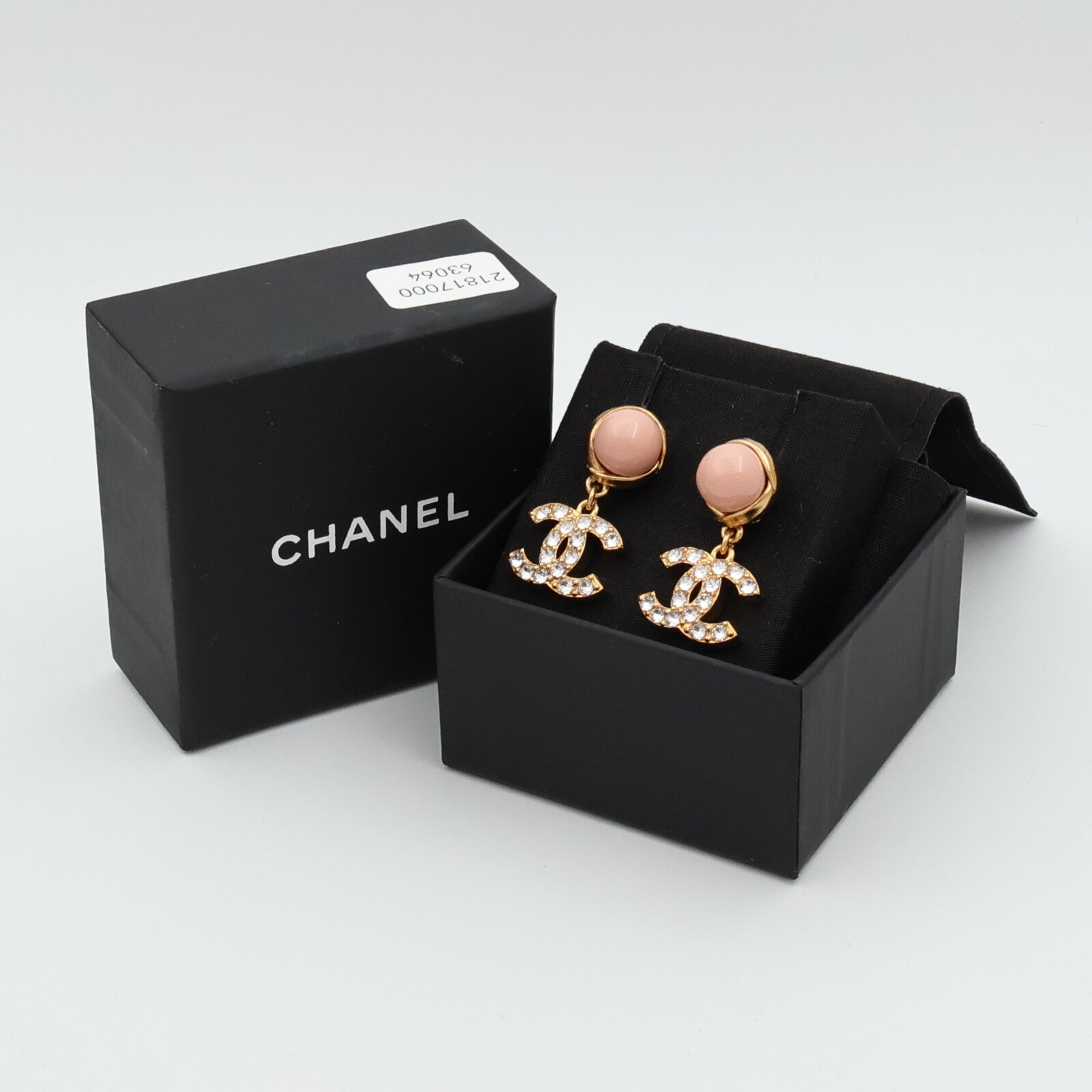 CHANEL 金屬/PVC Earrings耳環