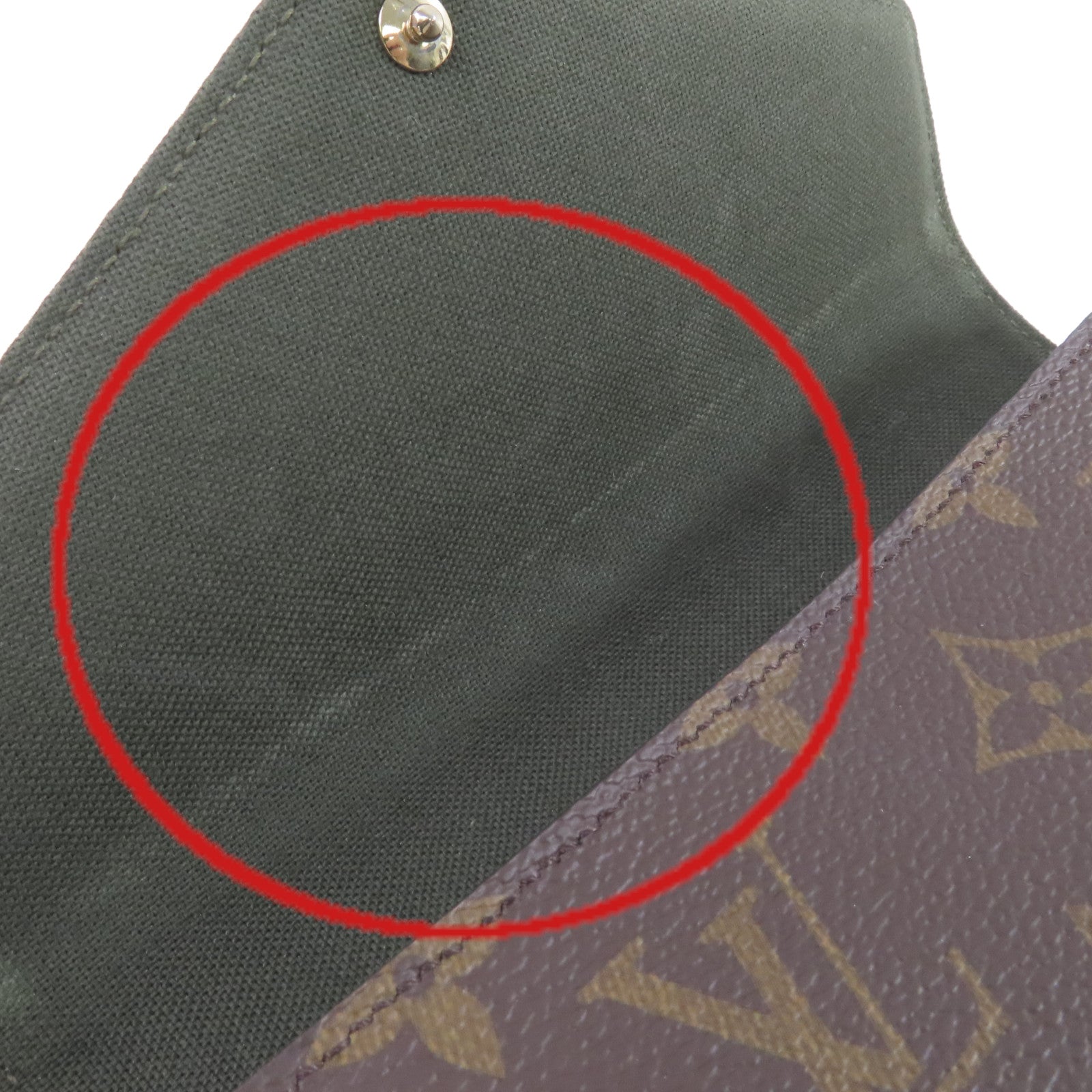 LOUIS VUITTON Monogram Pochette Felicie Pouch Shoulder Bag金扣肩背袋啡色