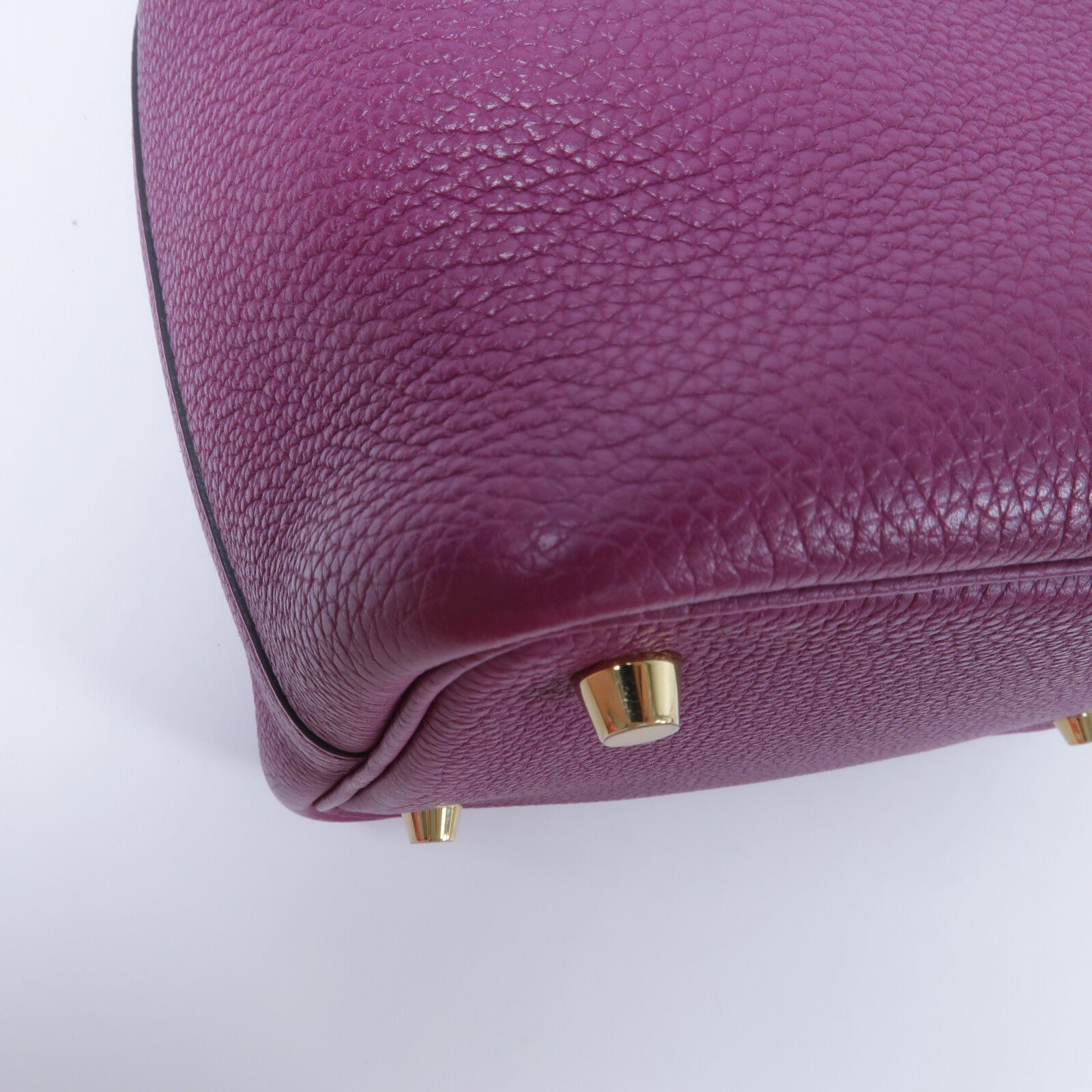 HERMES Maurice皮革Picotin PM手挽袋Anemone