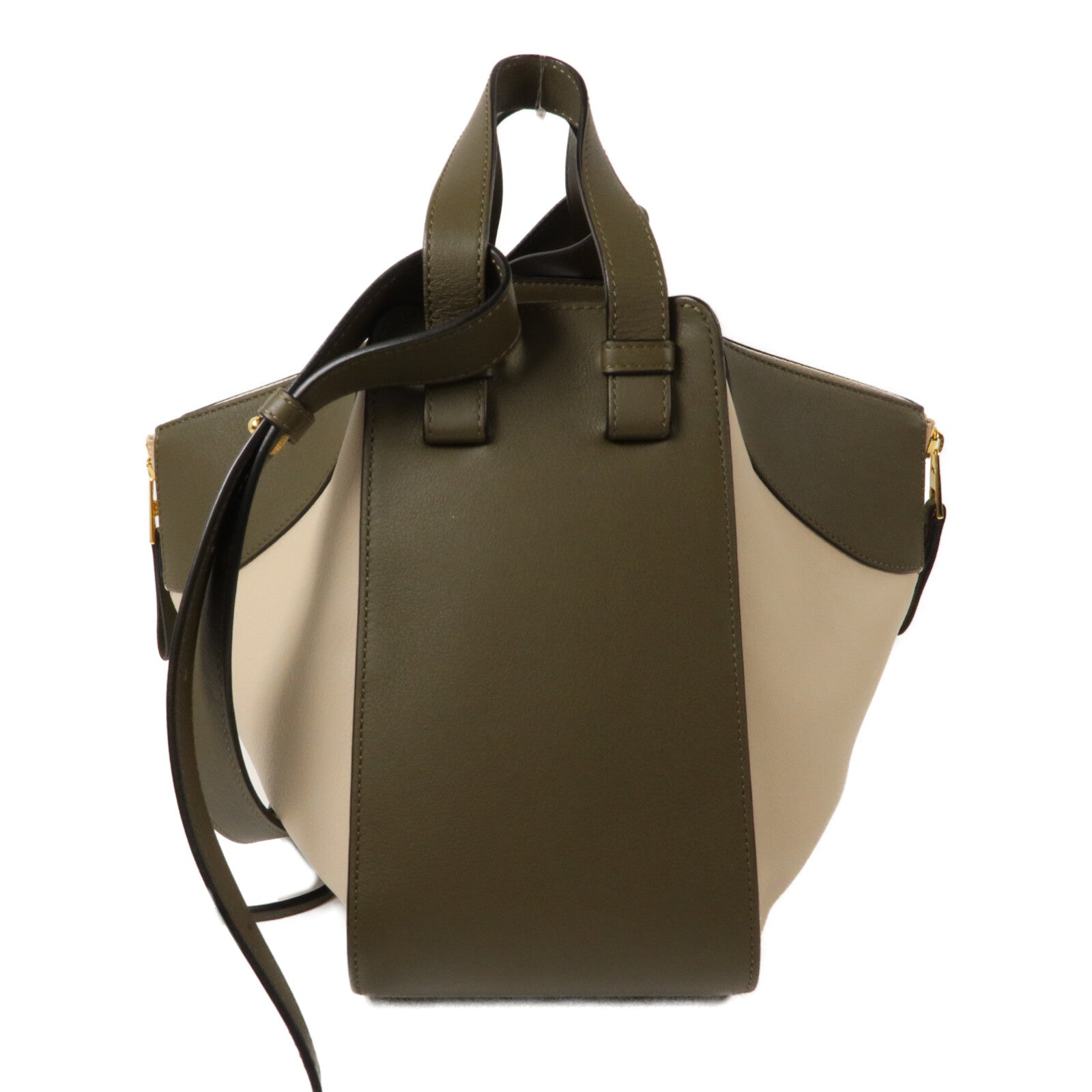 LOEWE 牛皮皮革Hammock Small手挽肩背兩用袋