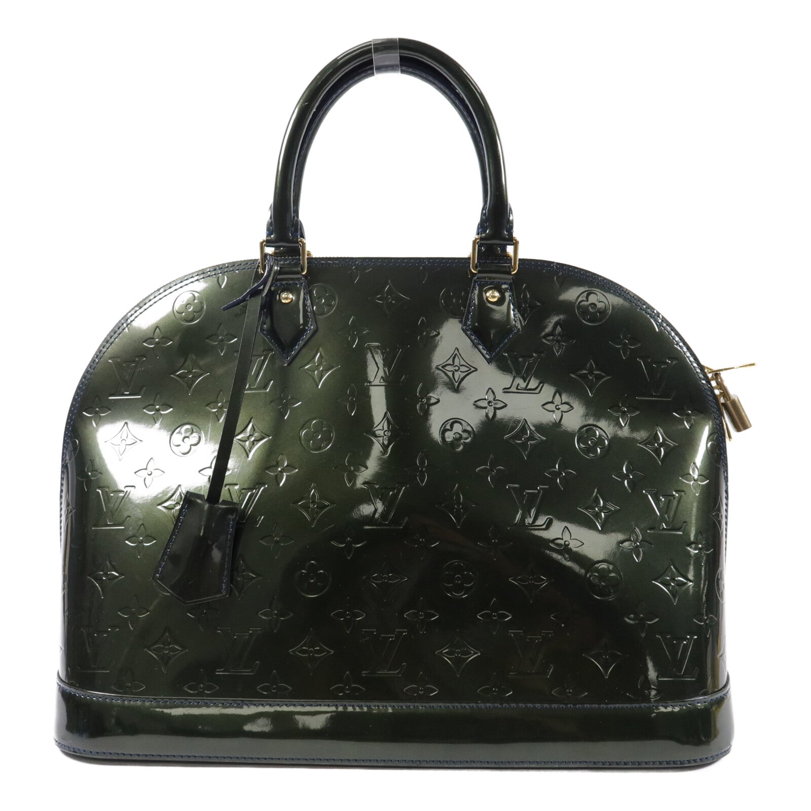 LOUIS VUITTON Monogram Vernis Alma GM手挽袋