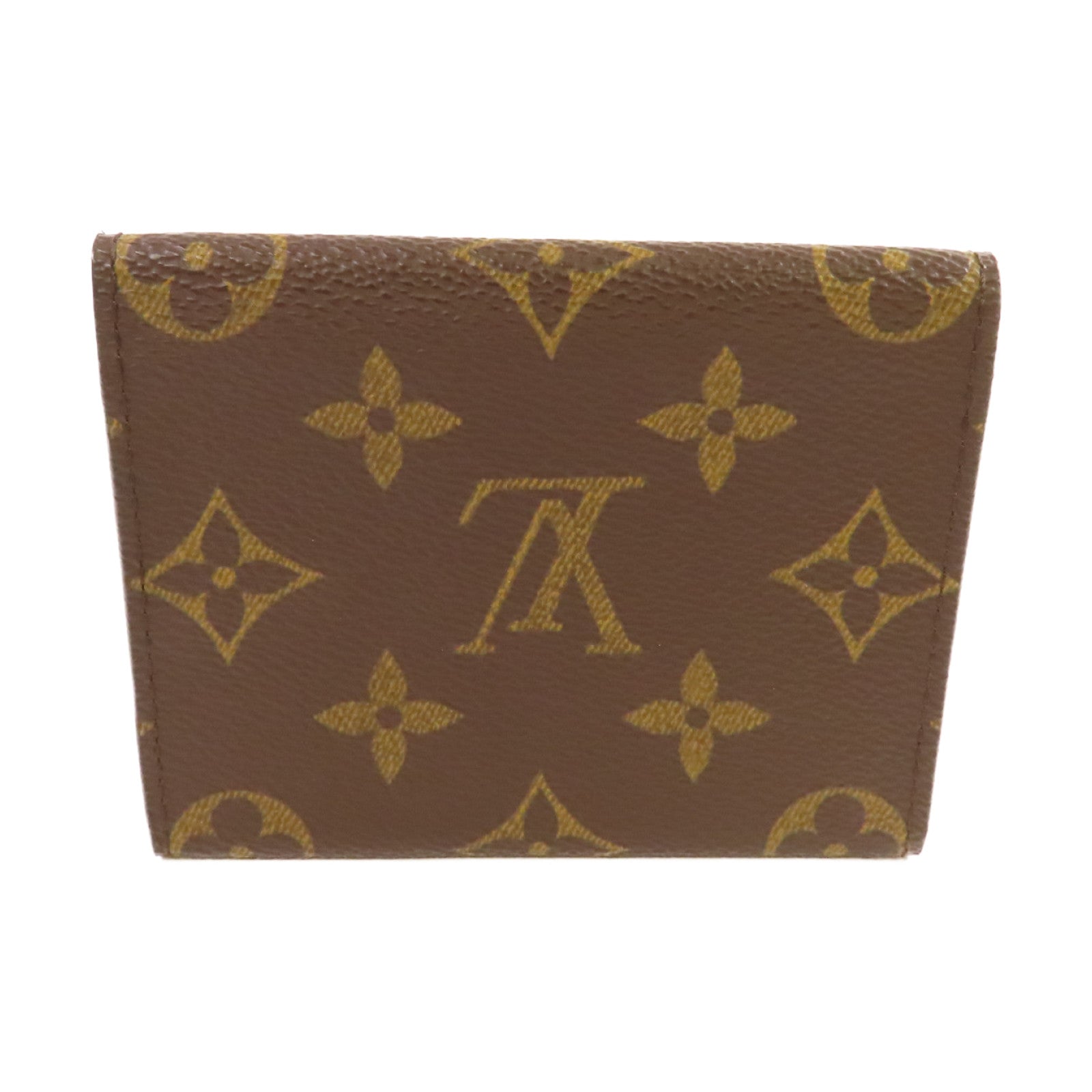 LOUIS VUITTON Monogram Enveloppe Carte de Visite Card Case卡片套啡色