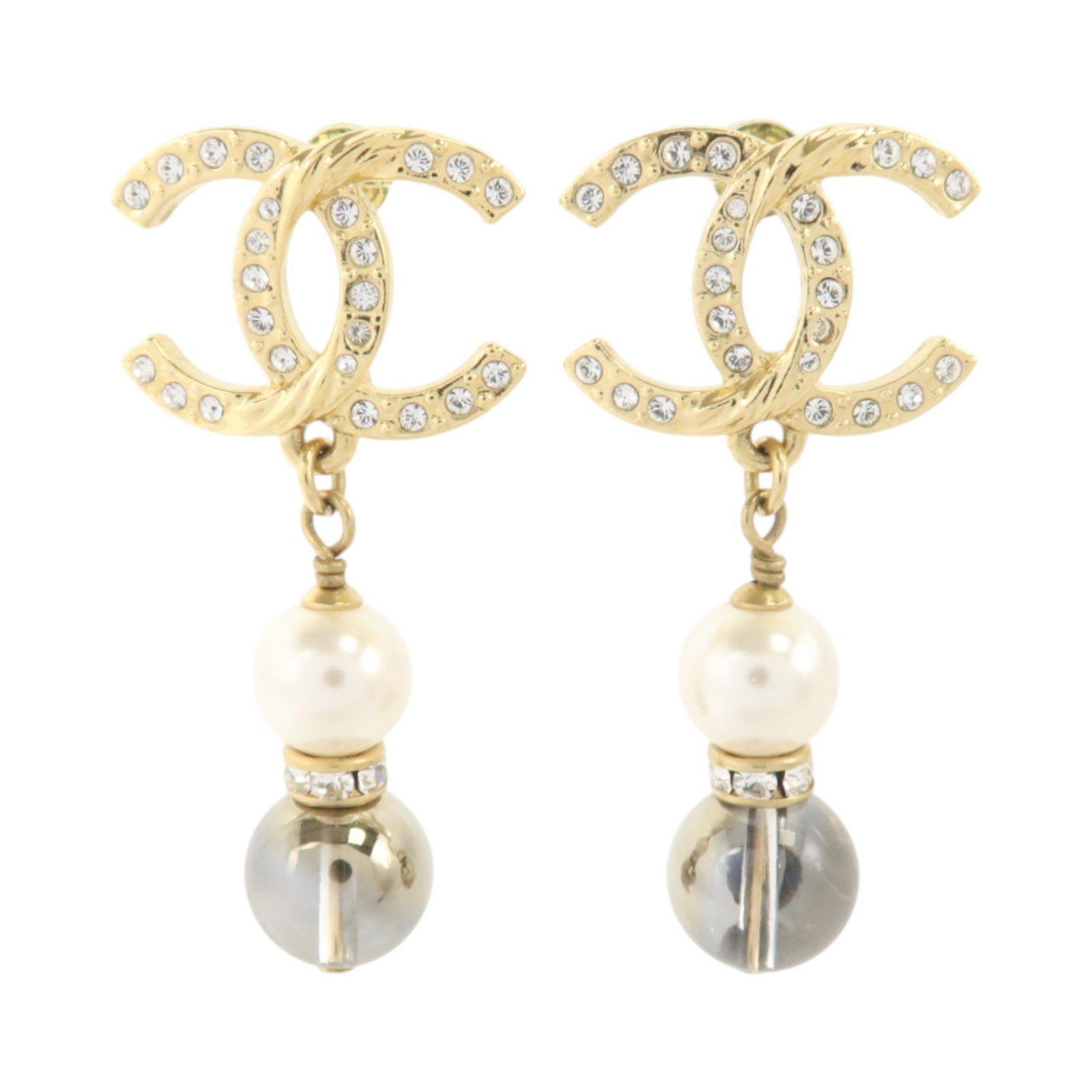 CHANEL PVC/金屬Earrings耳環