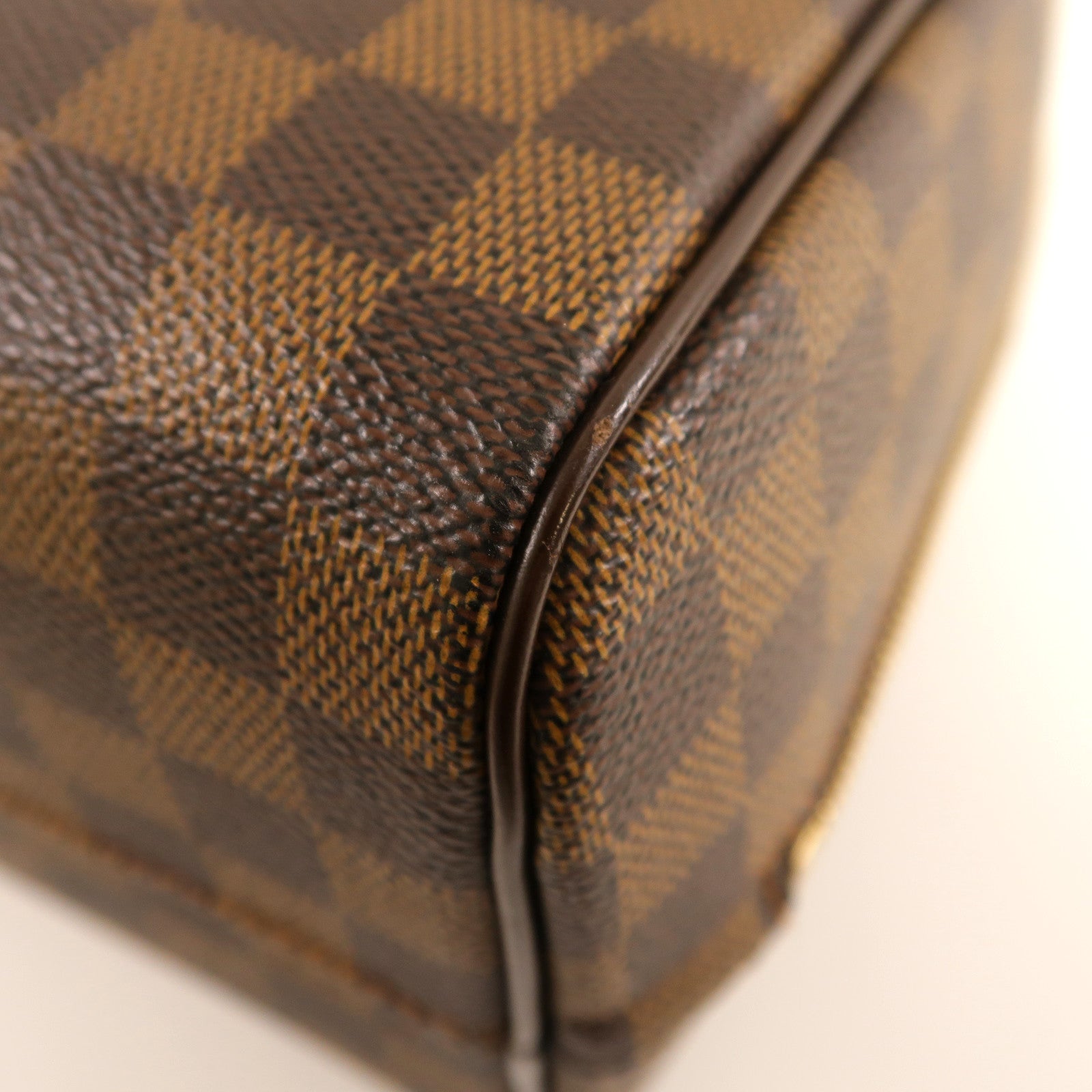 LOUIS VUITTON **【激減優惠】Damier Ebene Nolita 24金扣手挽袋啡色