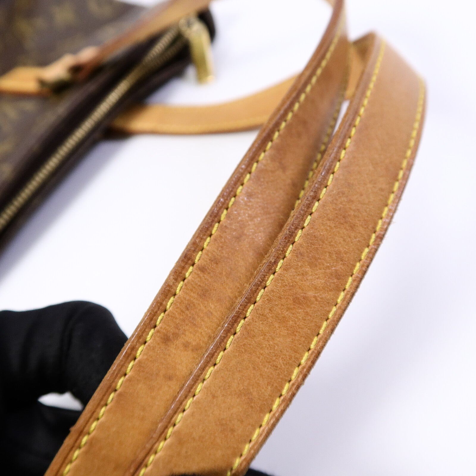 LOUIS VUITTON Monogram Cabas Piano金扣肩背袋