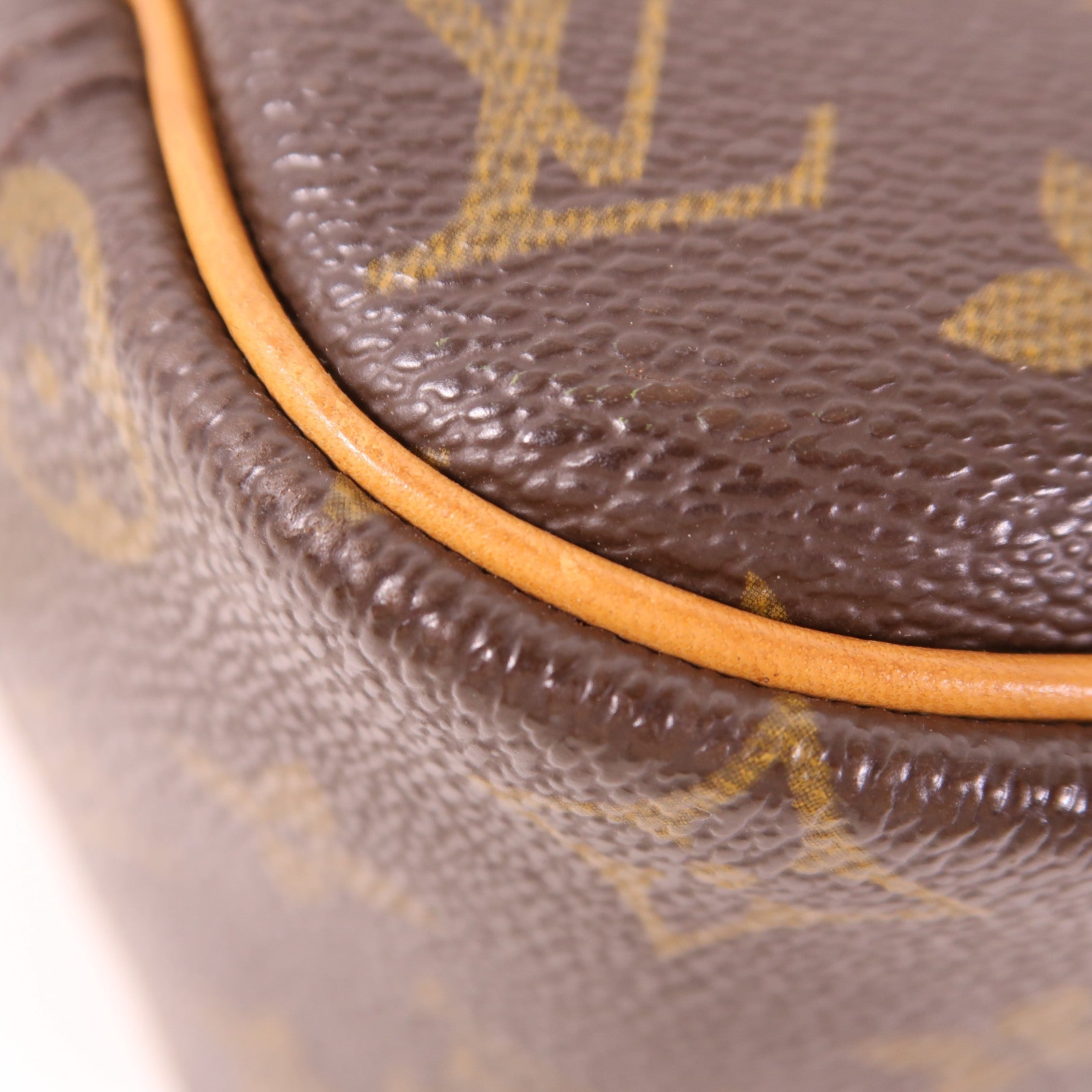 LOUIS VUITTON Monogram Trouville金扣手挽袋