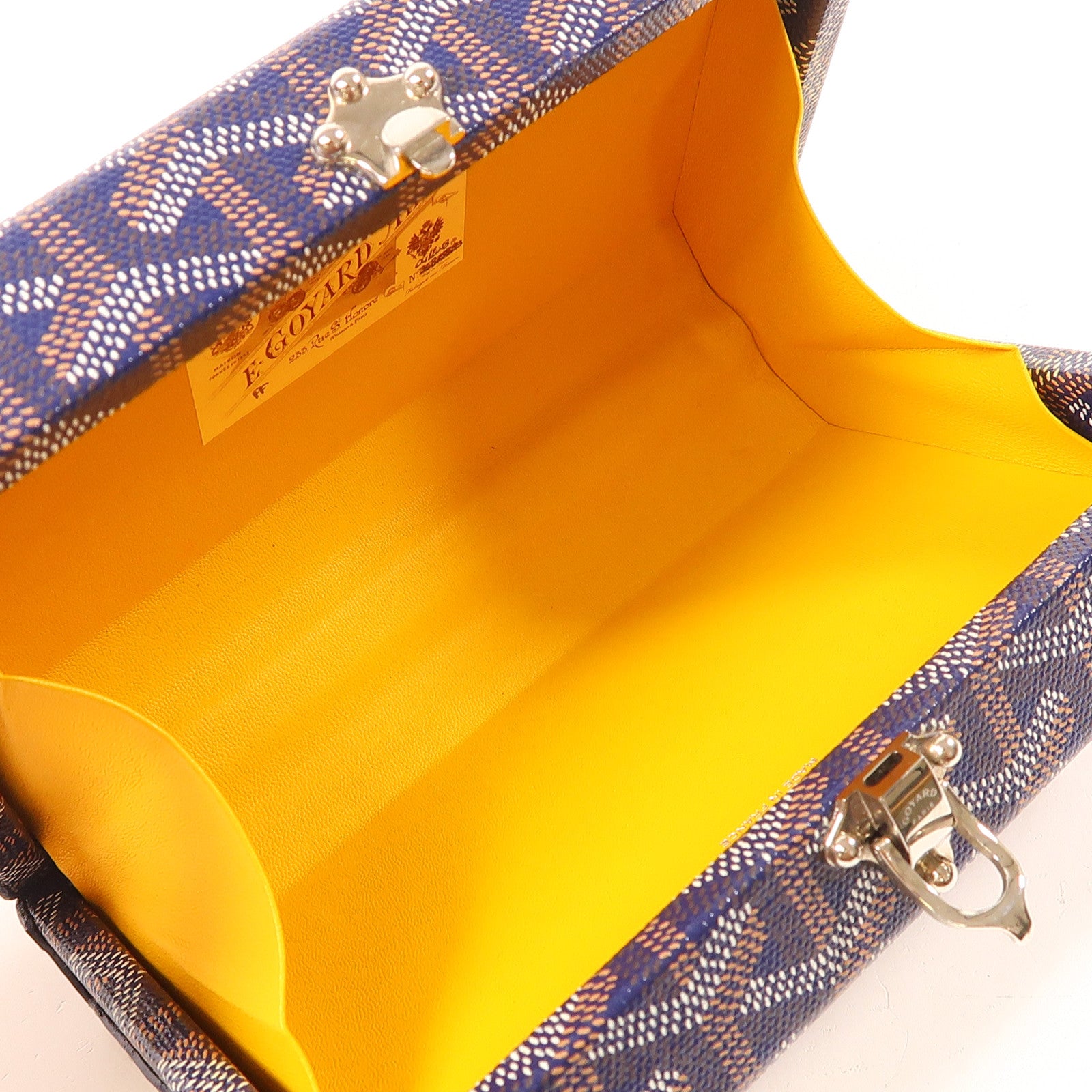 GOYARD 【激減優惠】塗層帆布Minaudiere Trunk Bag肩背袋