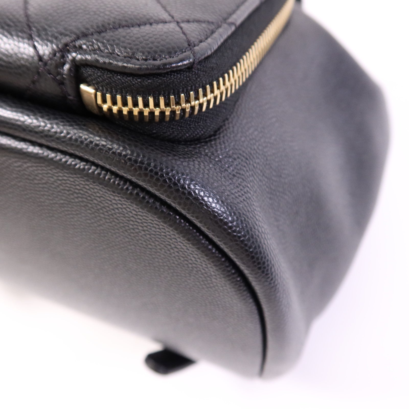 CHANEL 牛皮皮革Affinity Backpack金扣背包