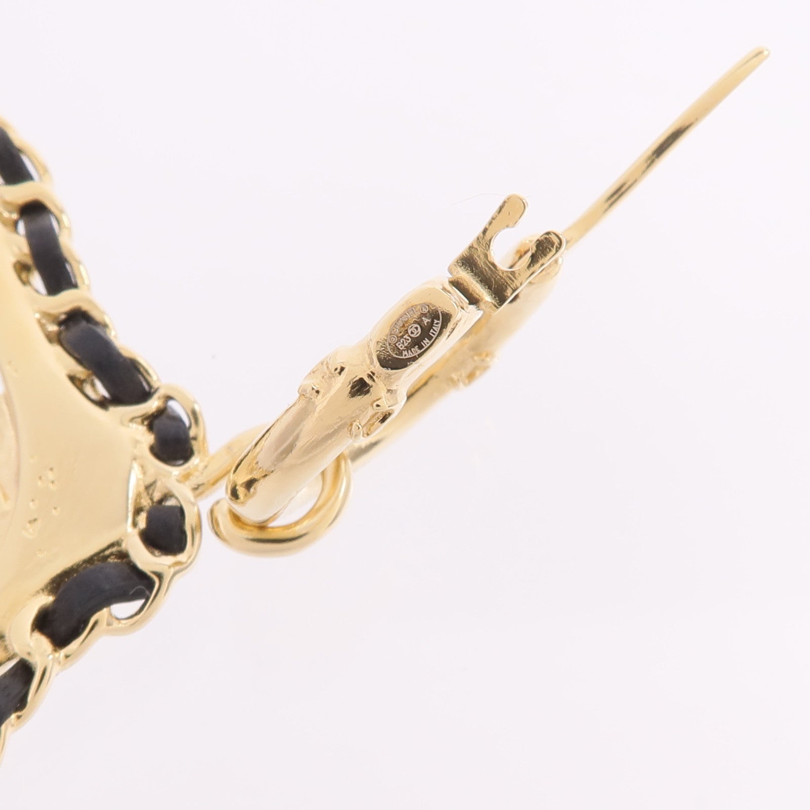 CHANEL 【激減優惠】金屬/羊皮皮革Earrings耳環