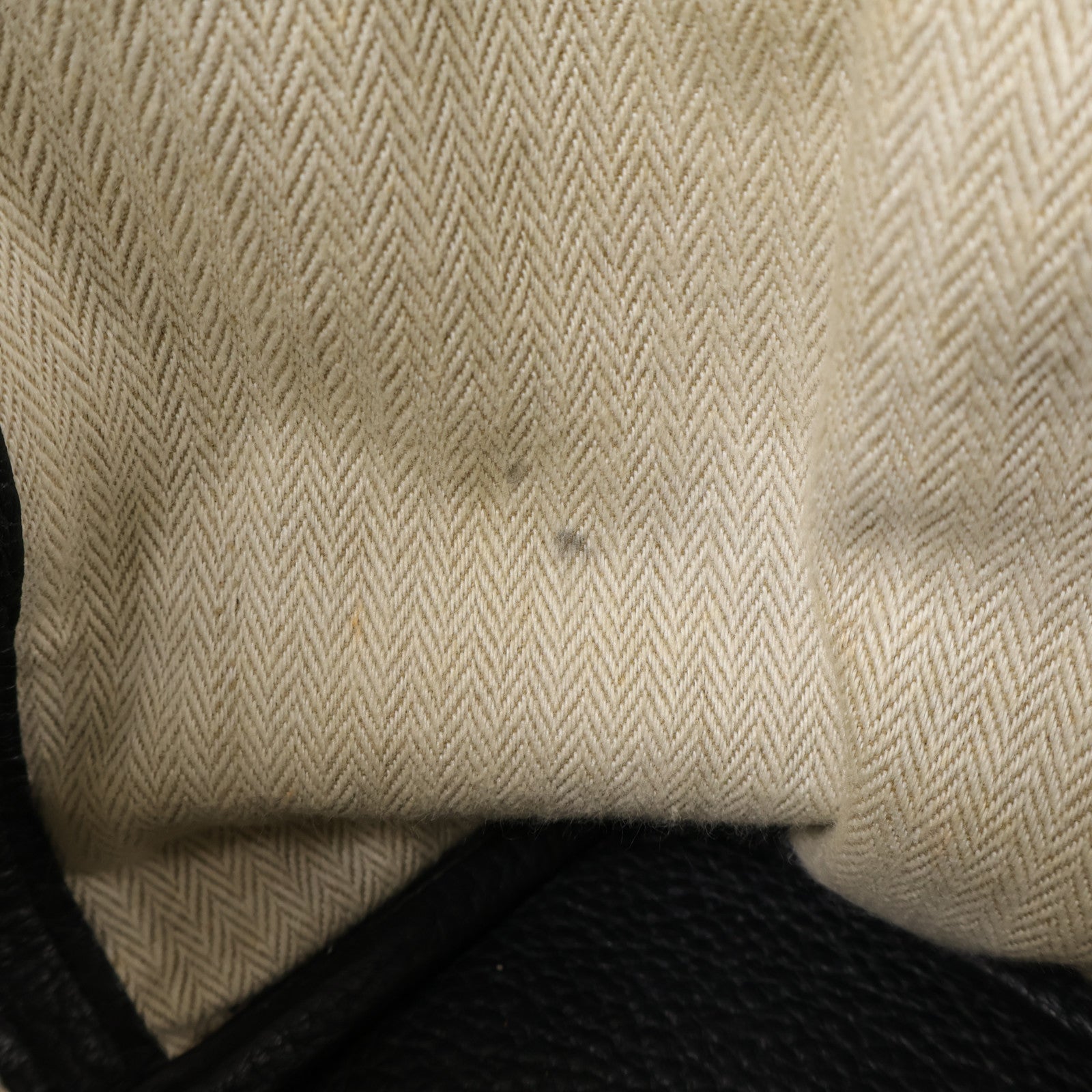 HERMES Negonda皮革GardenParty PM銀扣手挽袋Noir